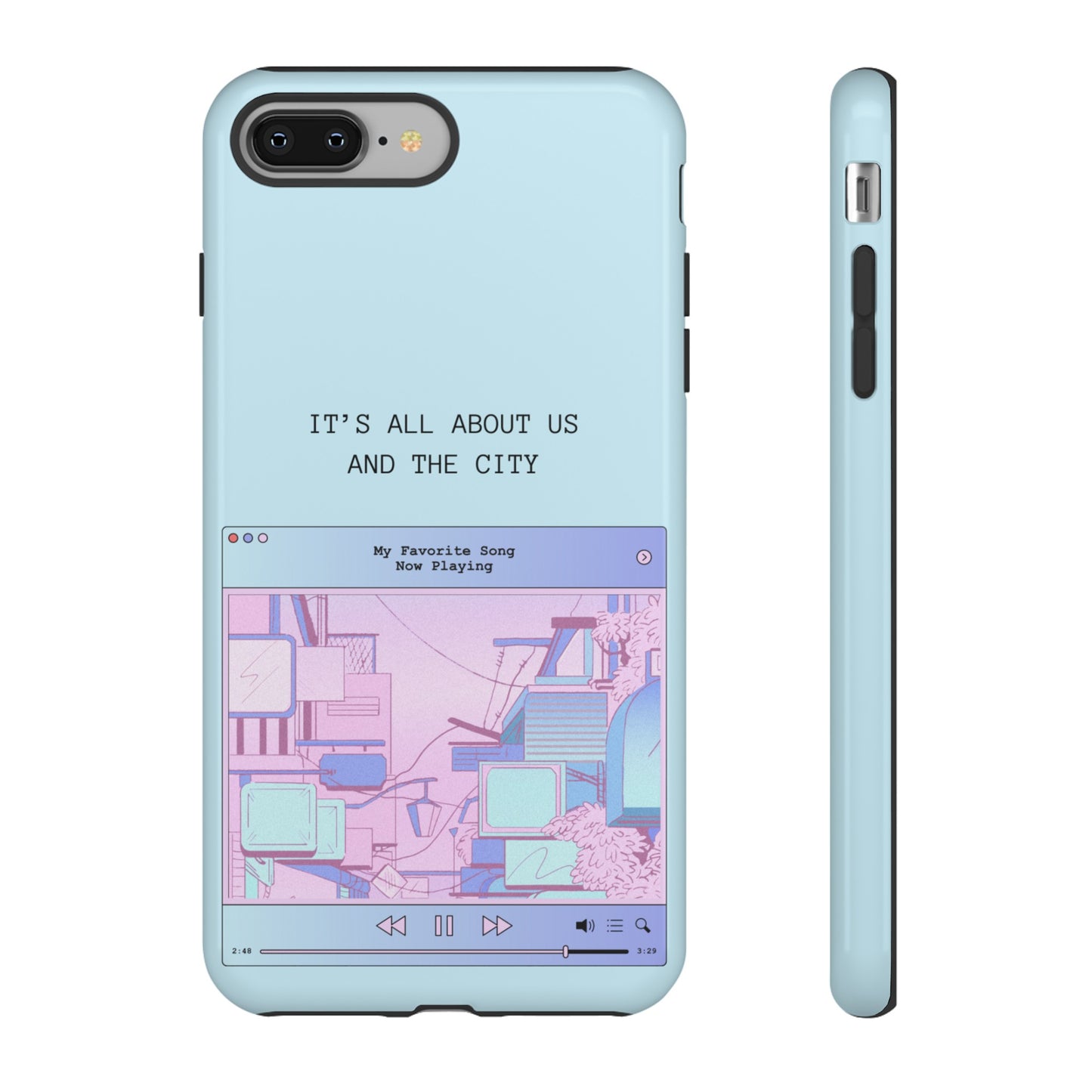 Us And The City Phone Case | iPhone 15 Plus/ Pro, 14, 13, 12| Google Pixel 7, Pro, 5| Samsung Galaxy S23 All Major Phone Models