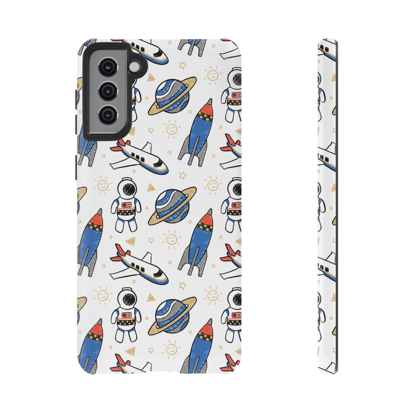 Kids Space Wallpaper Phone Case | iPhone 15 Plus/ Pro, 14, 13, 12| Google Pixel 7, Pro, 5| Samsung Galaxy S23 All Major Phone Models