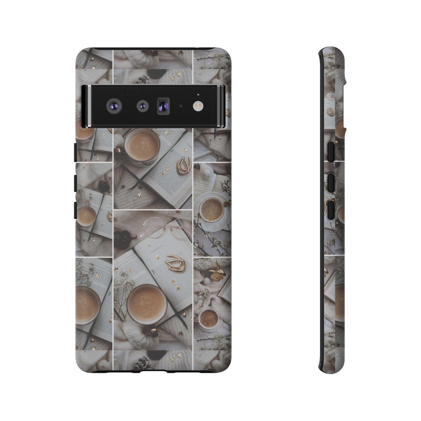 Coffee Collage Wallpaper Phone Case | iPhone 15 Plus/ Pro, 14, 13, 12| Google Pixel 7, Pro, 5| Samsung Galaxy S23 All Major Phone Models