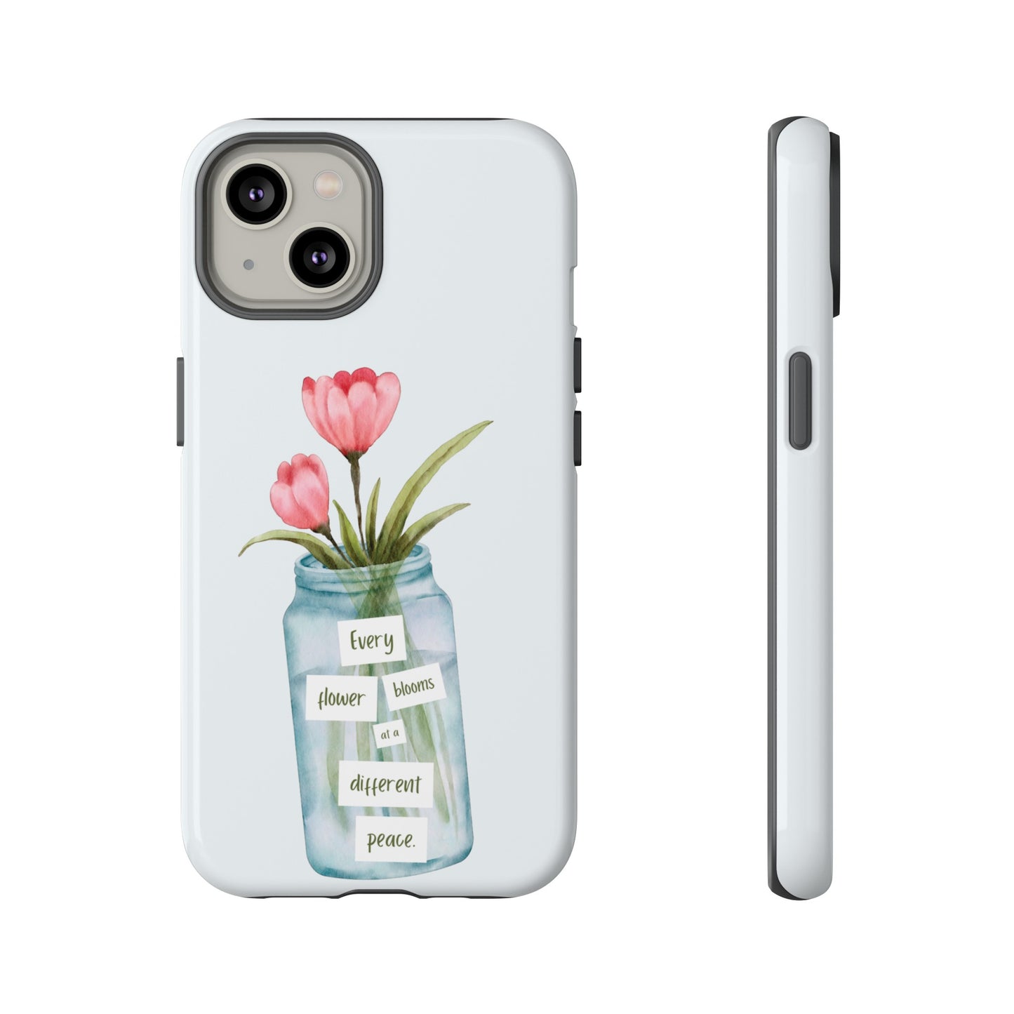 Flowers in a Jar Wallpaper Phone Case | iPhone 15 Plus/ Pro, 14, 13, 12| Google Pixel 7, Pro, 5| Samsung Galaxy S23 All Major Phone Models