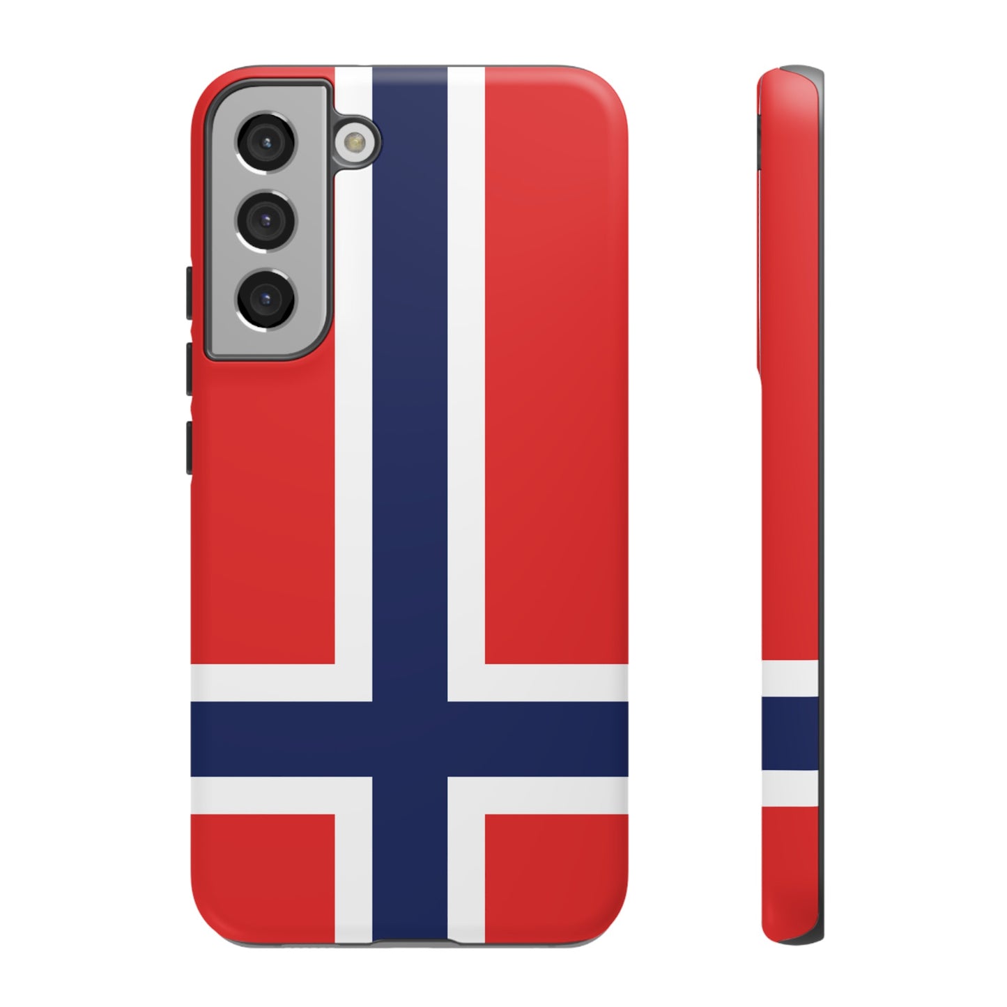 Norway Flag Phone Case | iPhone 15 Plus/ Pro, 14, 13, 12| Google Pixel 7, Pro, 5| Samsung Galaxy S23 All Major Phone Models