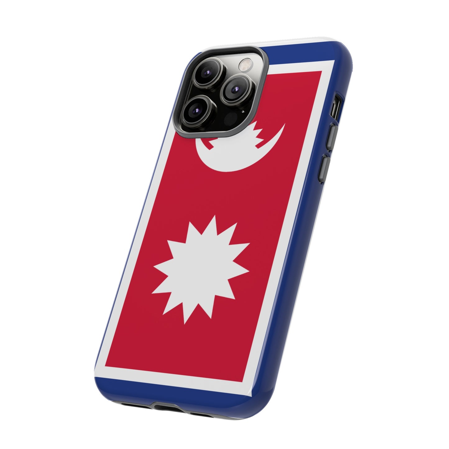 Nepal Flag Phone Case | iPhone 15 Plus/ Pro, 14, 13, 12| Google Pixel 7, Pro, 5| Samsung Galaxy S23 All Major Phone Models