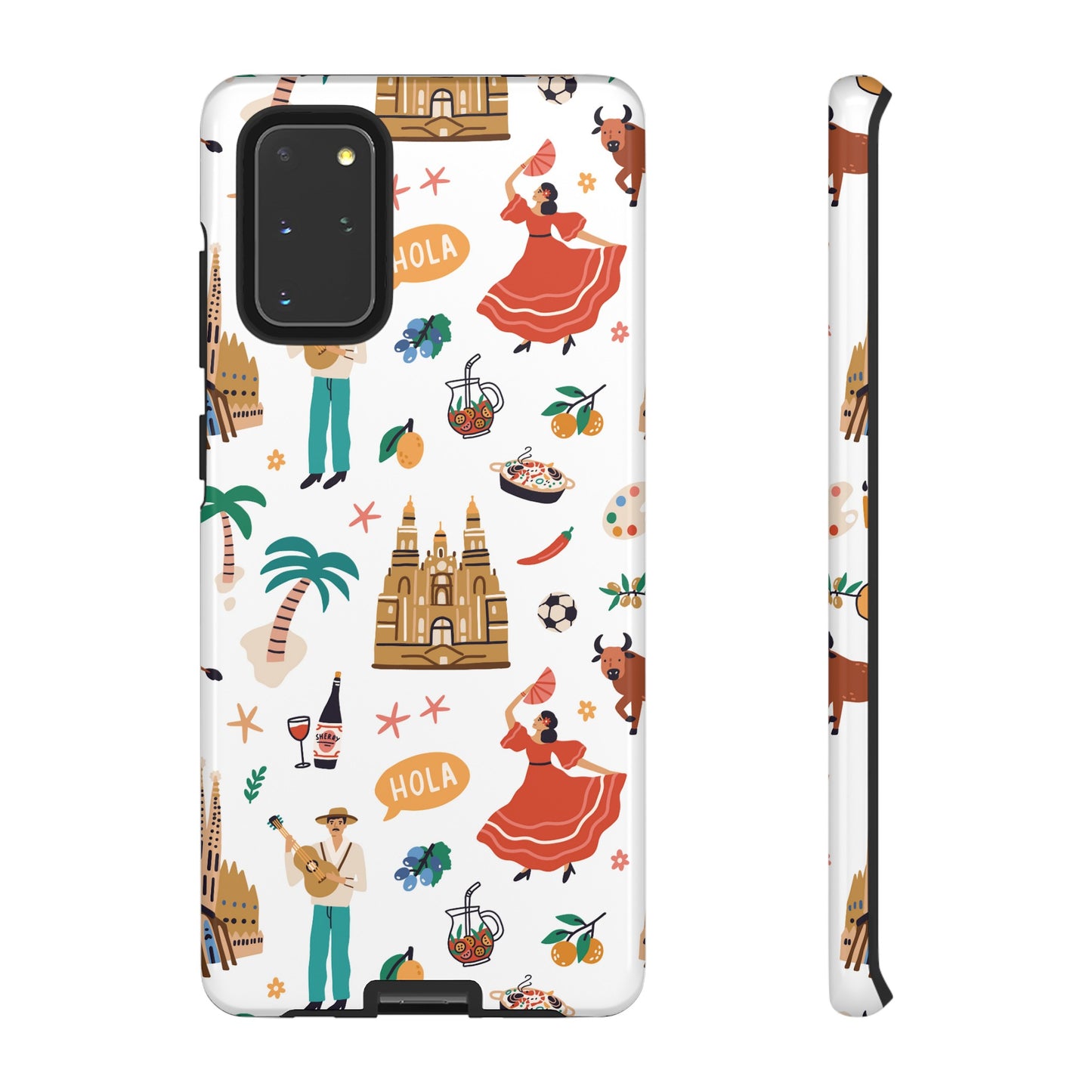 Spanish Culture Wallpaper Phone Case | iPhone 15 Plus/ Pro, 14, 13, 12| Google Pixel 7, Pro, 5| Samsung Galaxy S23 All Major Phone Models