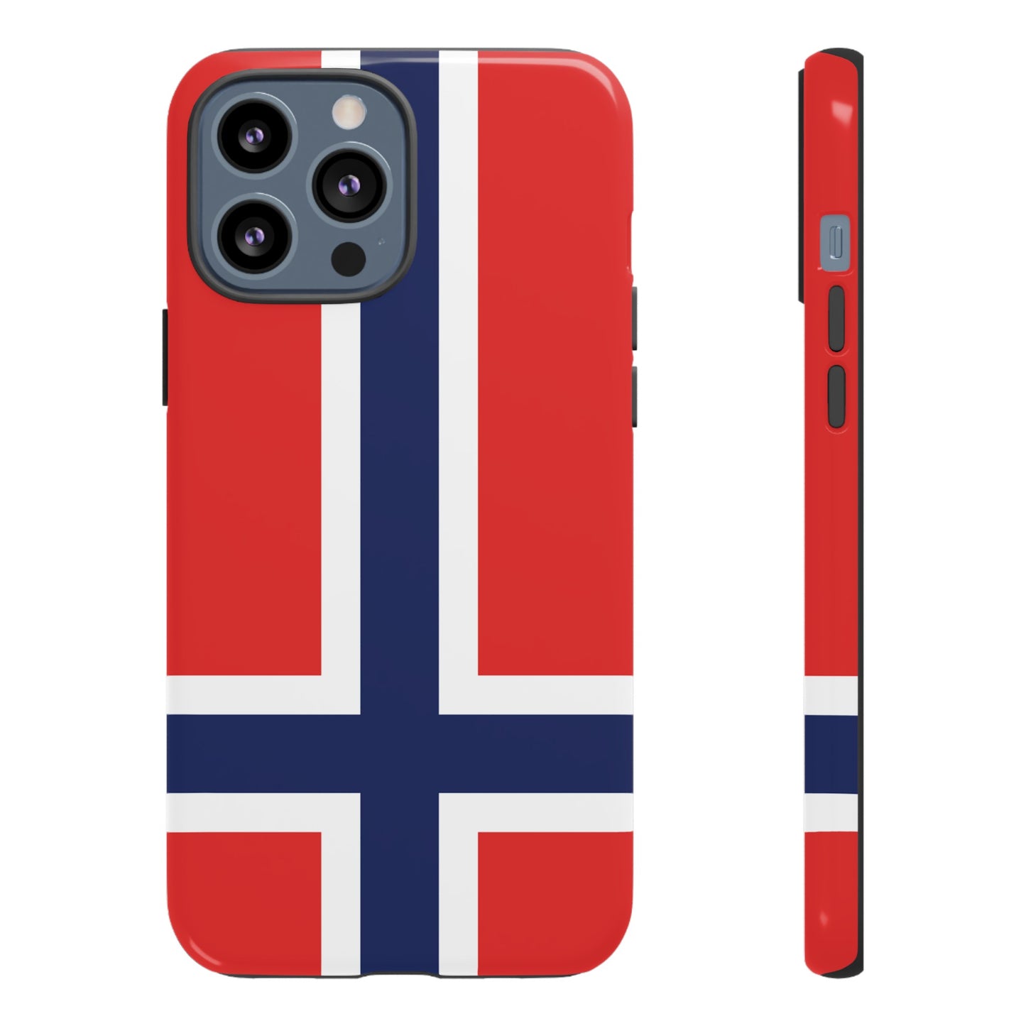 Norway Flag Phone Case | iPhone 15 Plus/ Pro, 14, 13, 12| Google Pixel 7, Pro, 5| Samsung Galaxy S23 All Major Phone Models