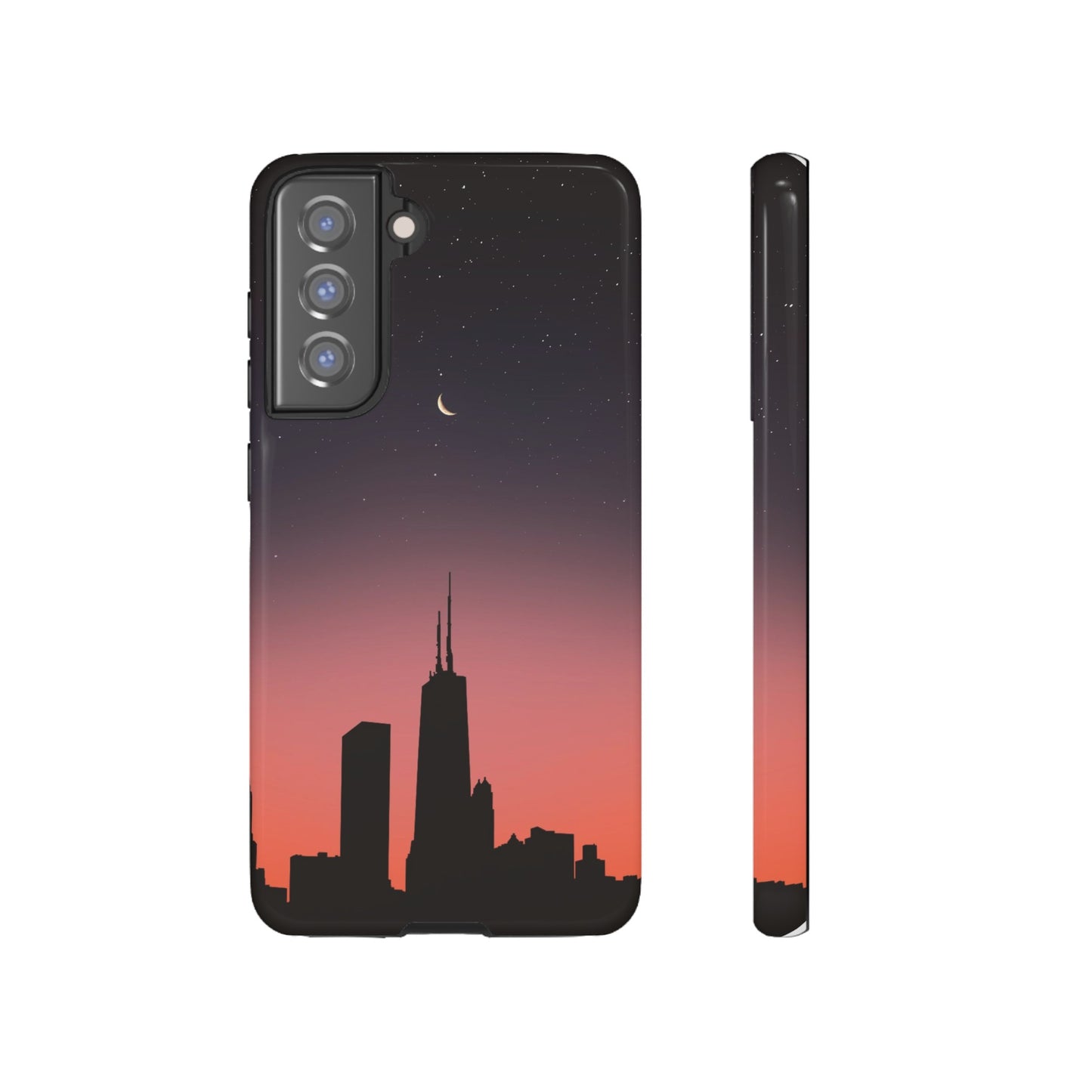 Chicago Skyline Wallpaper Phone Case | iPhone 15 Plus/ Pro, 14, 13, 12| Google Pixel 7, Pro, 5| Samsung Galaxy S23 All Major Phone Models