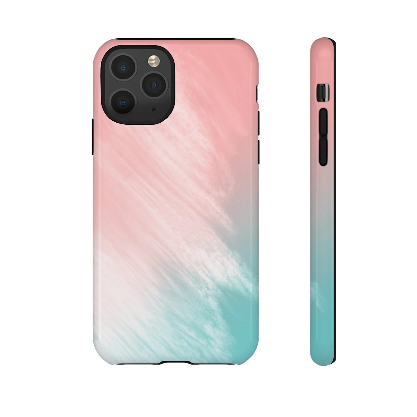 Soft Pink And Blue Wallpaper Phone Case | iPhone 15 Plus/ Pro, 14, 13, 12| Google Pixel 7, Pro, 5| Samsung Galaxy S23 All Major Phone Models