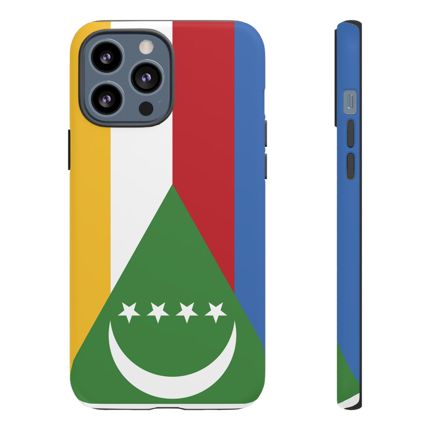 Comoros Flag Phone Case | iPhone 15 Plus/ Pro, 14, 13, 12| Google Pixel 7, Pro, 5| Samsung Galaxy S23 All Major Phone Models