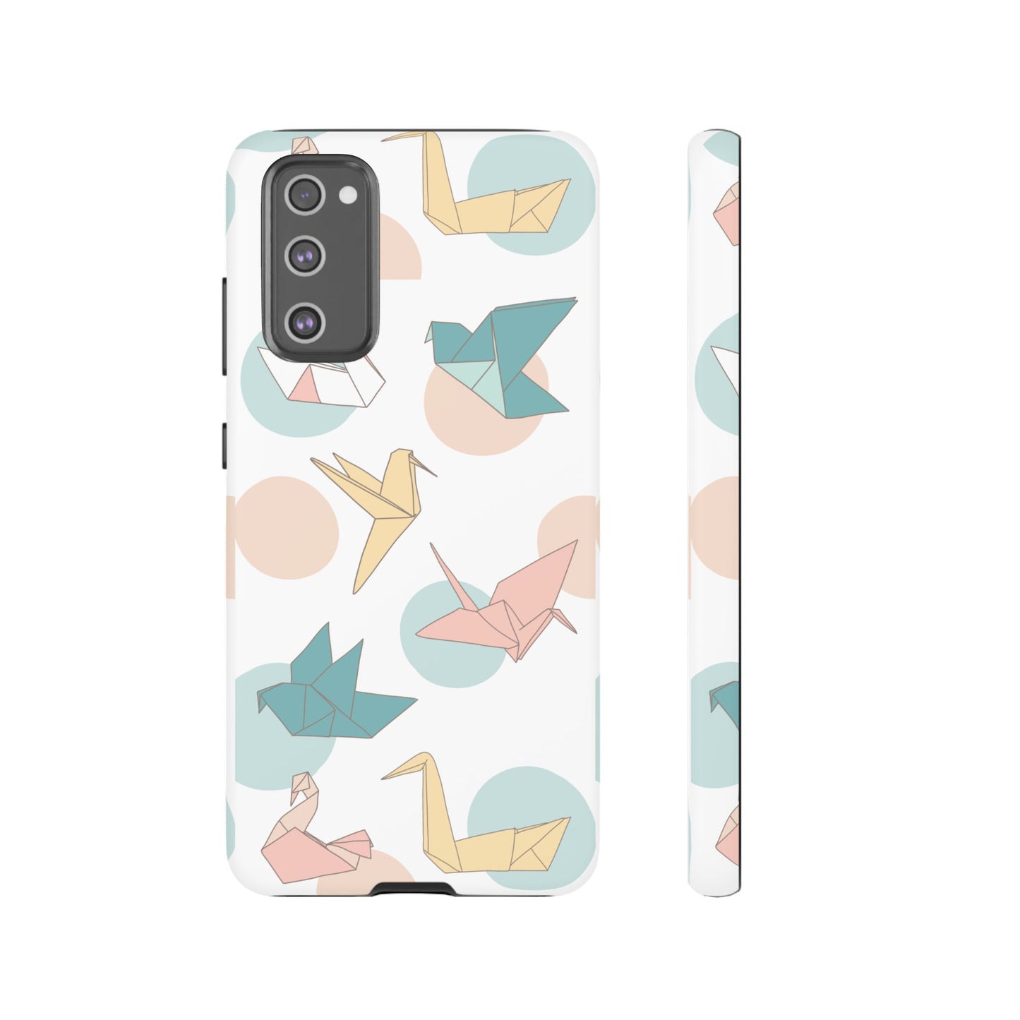 Origami Wallpaper Phone Case | iPhone 15 Plus/ Pro, 14, 13, 12| Google Pixel 7, Pro, 5| Samsung Galaxy S23 All Major Phone Models