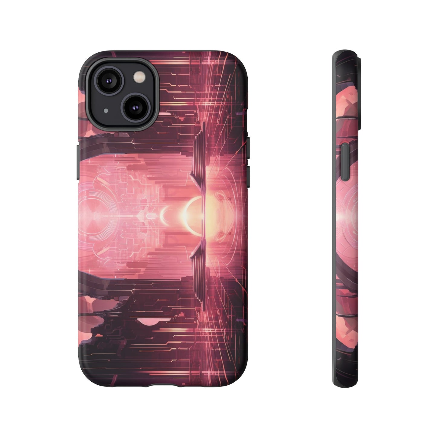 Sci-Fi Hall Wallpaper Phone Case | iPhone 15 Plus/ Pro, 14, 13, 12| Google Pixel 7, Pro, 5| Samsung Galaxy S23 All Major Phone Models