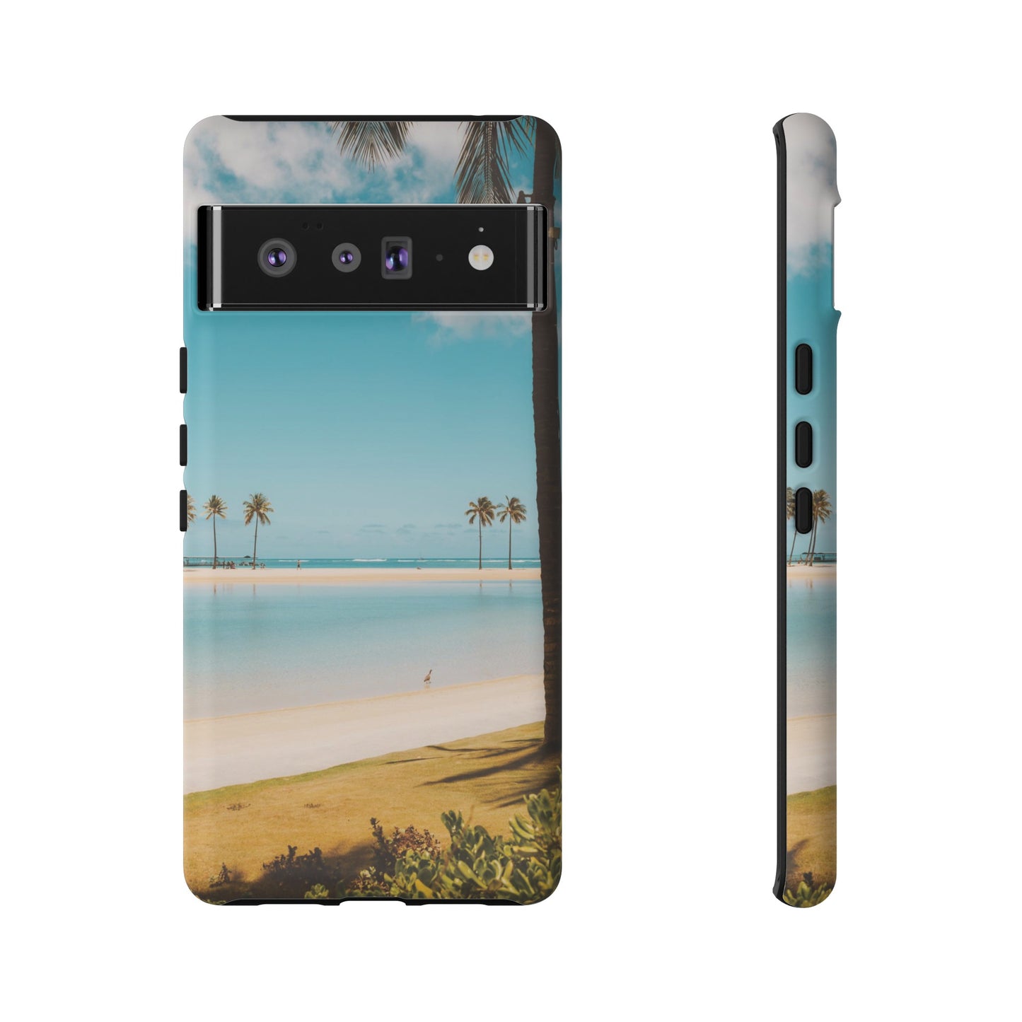 Beach Getaway Wallpaper Phone Case | iPhone 15 Plus/ Pro, 14, 13, 12| Google Pixel 7, Pro, 5| Samsung Galaxy S23 All Major Phone Models