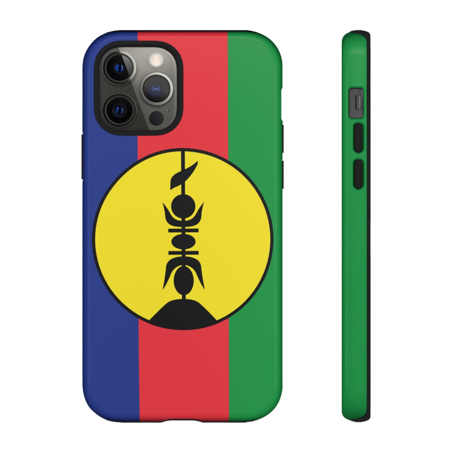 New Caledonia Flag Phone Case | iPhone 15 Plus/ Pro, 14, 13, 12| Google Pixel 7, Pro, 5| Samsung Galaxy S23 All Major Phone Models