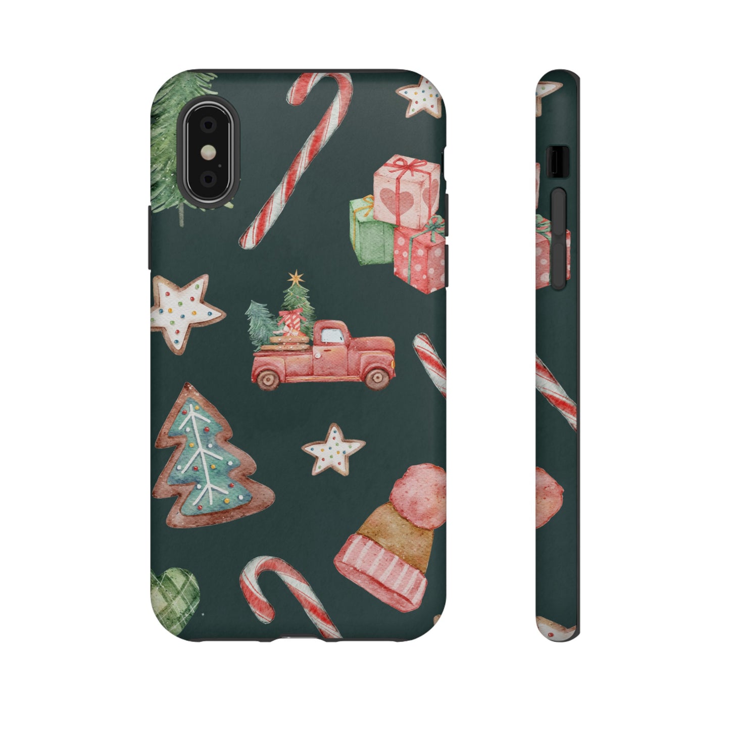 Festive Christmas Wallpaper Phone Case | iPhone 15 Plus/ Pro, 14, 13, 12| Google Pixel 7, Pro, 5| Samsung Galaxy S23 All Major Phone Models