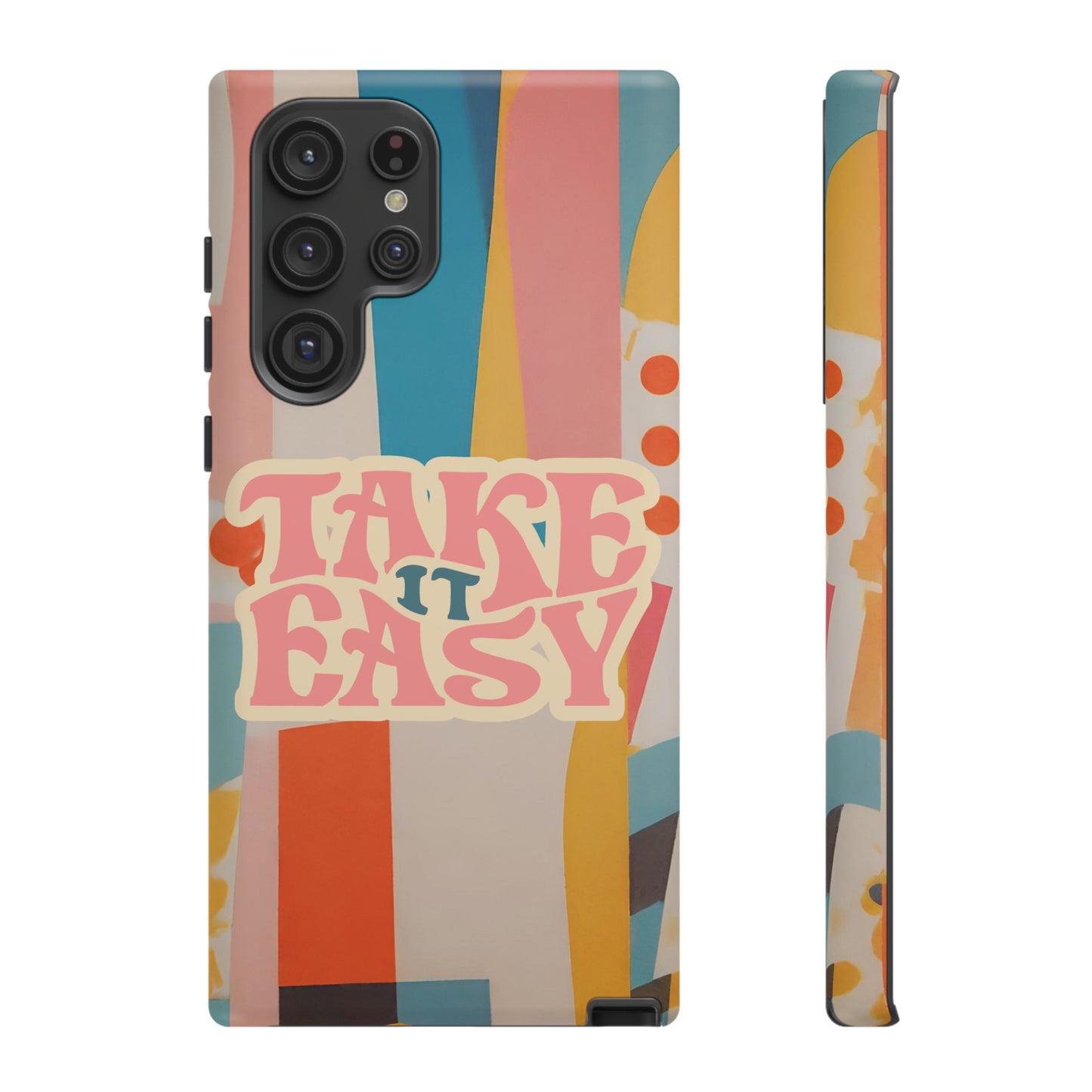 Take It Easy Wallpaper Phone Case | iPhone 15 Plus/ Pro, 14, 13, 12| Google Pixel 7, Pro, 5| Samsung Galaxy S23 All Major Phone Models