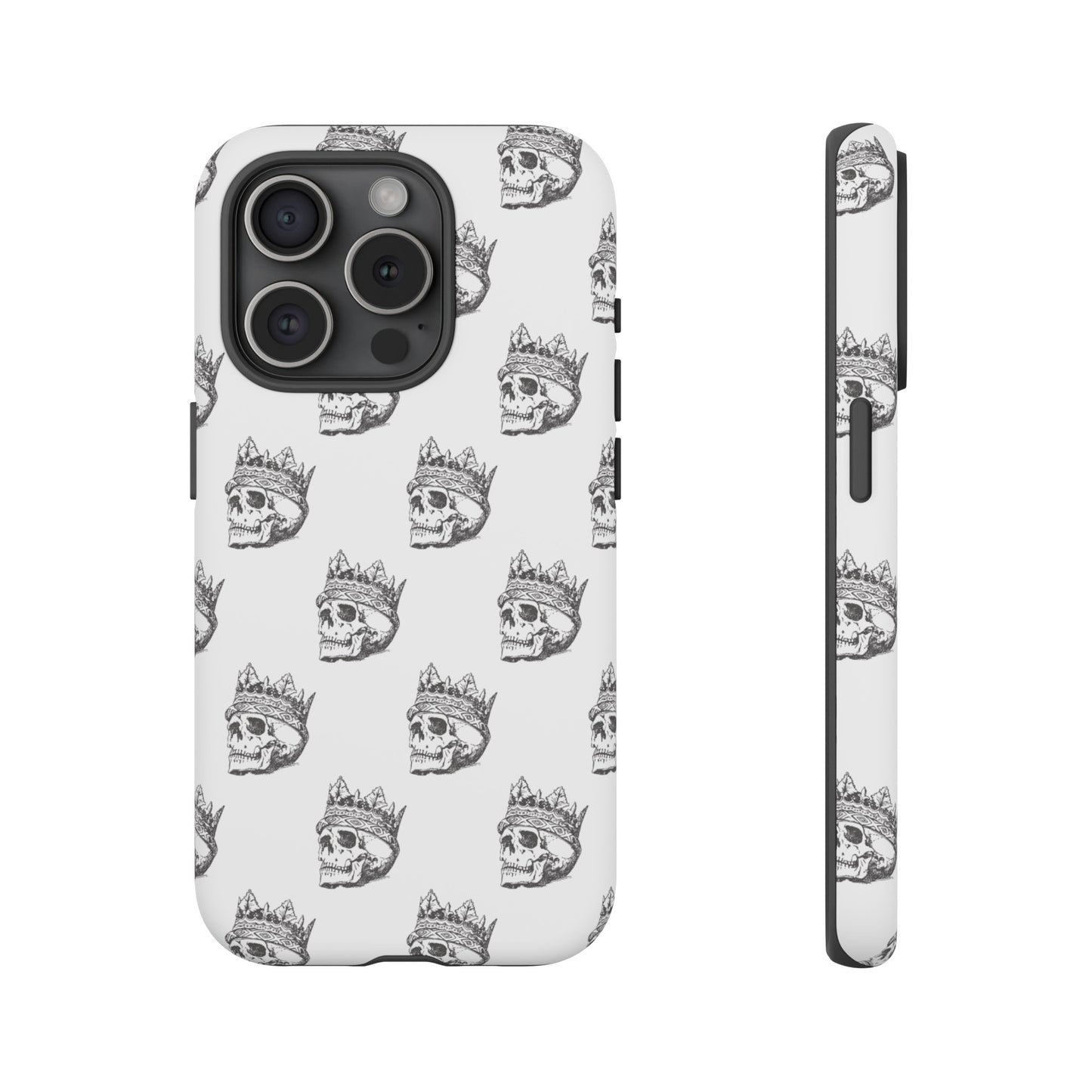 Skull Wallpaper Phone Case | iPhone 15 Plus/ Pro, 14, 13, 12| Google Pixel 7, Pro, 5| Samsung Galaxy S23 All Major Phone Models