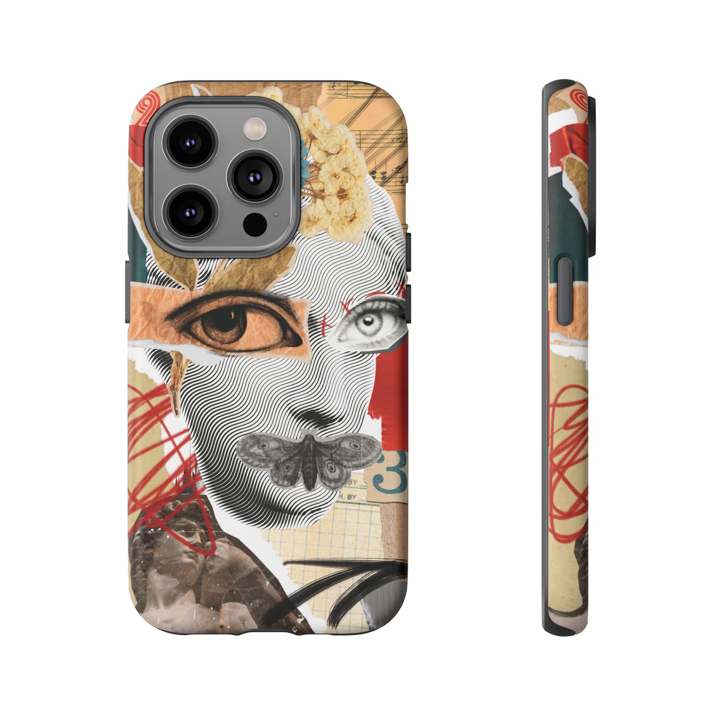 Woman Collage Wallpaper Phone Case | iPhone 15 Plus/ Pro, 14, 13, 12| Google Pixel 7, Pro, 5| Samsung Galaxy S23 All Major Phone Models