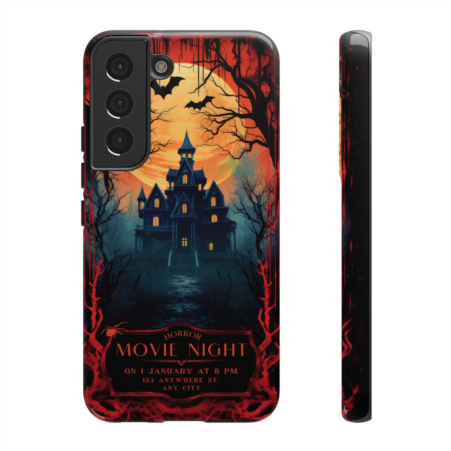 Horror Movie Night Phone Case | iPhone 15 Plus/ Pro, 14, 13, 12| Google Pixel 7, Pro, 5| Samsung Galaxy S23 All Major Phone Models