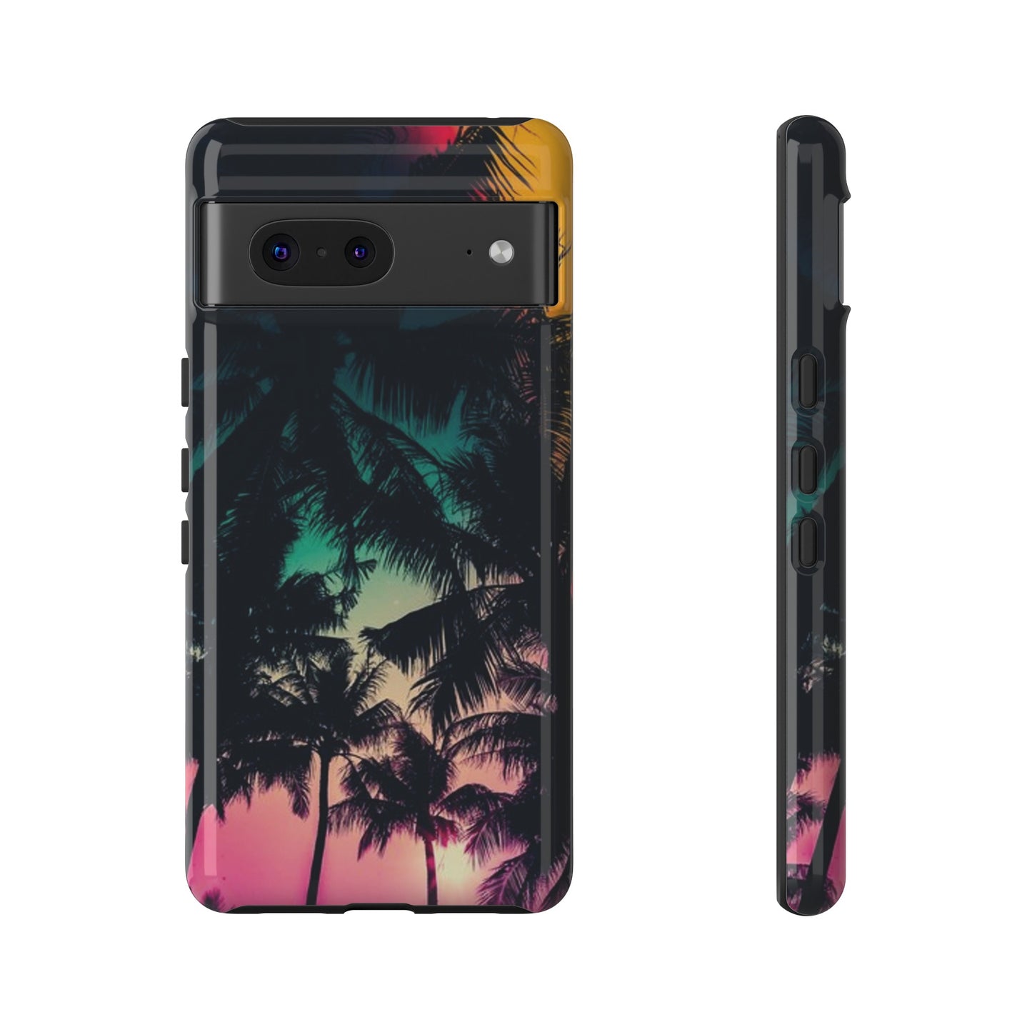 Palm Trees Wallpaper Phone Case | iPhone 15 Plus/ Pro, 14, 13, 12| Google Pixel 7, Pro, 5| Samsung Galaxy S23 All Major Phone Models