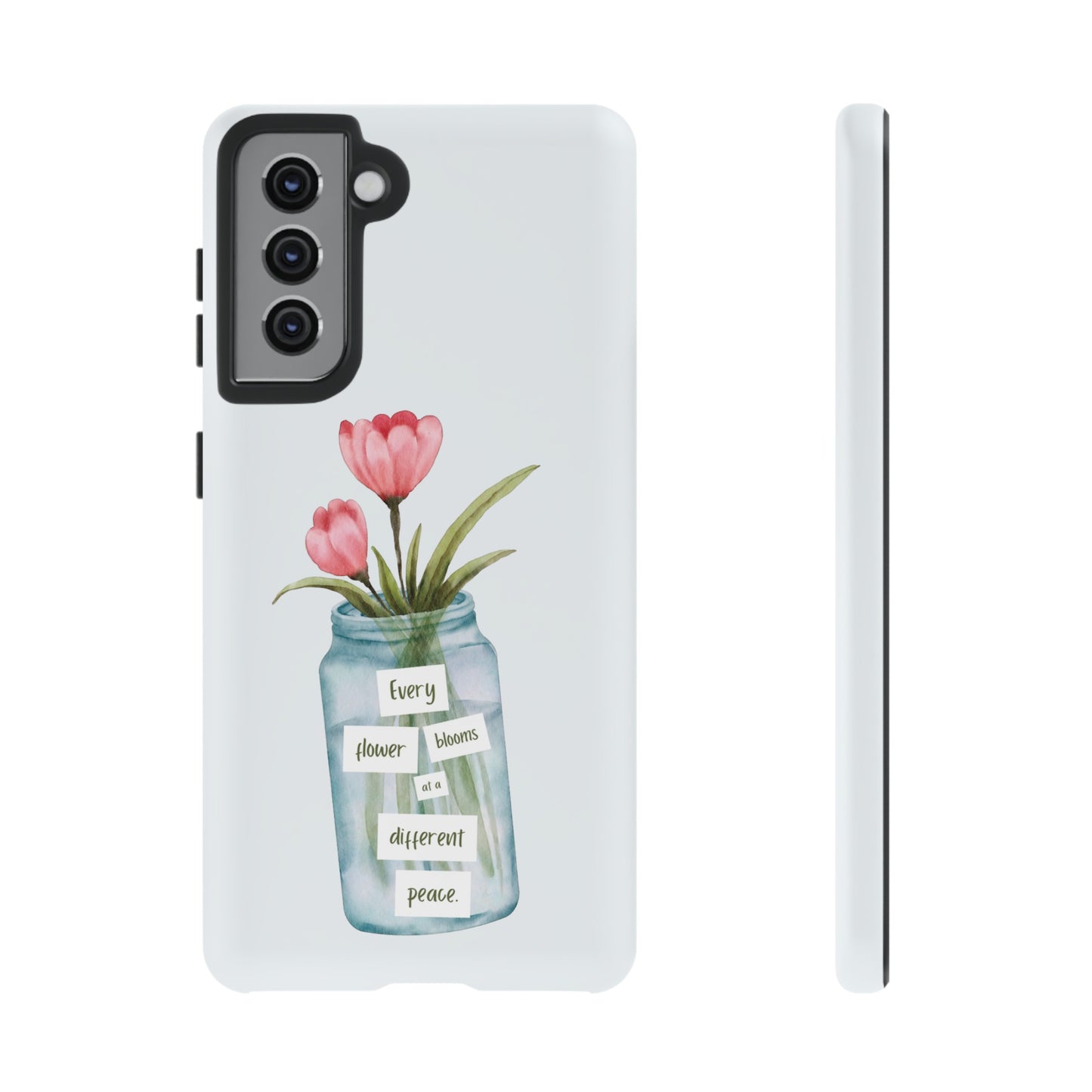 Flowers in a Jar Wallpaper Phone Case | iPhone 15 Plus/ Pro, 14, 13, 12| Google Pixel 7, Pro, 5| Samsung Galaxy S23 All Major Phone Models