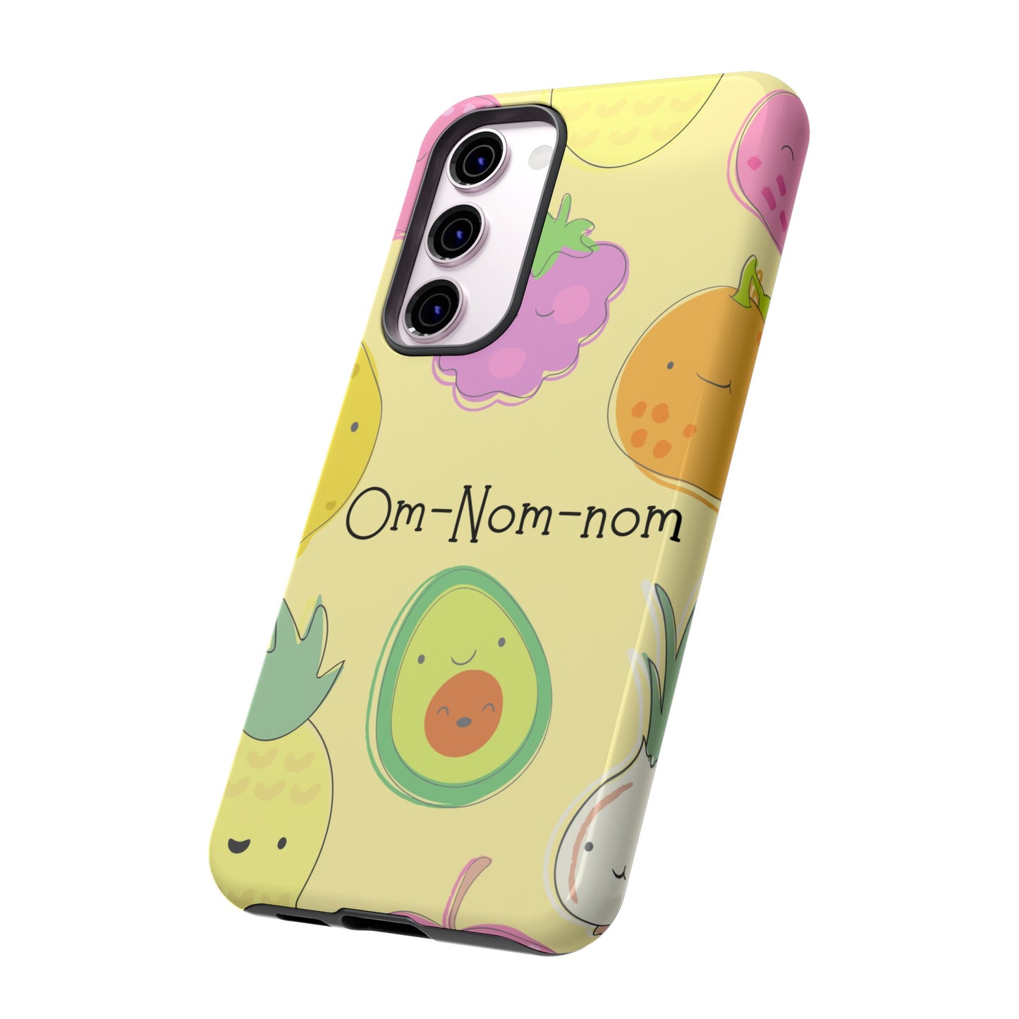 Om-Nom-Nom Phone Case | iPhone 15 Plus/ Pro, 14, 13, 12| Google Pixel 7, Pro, 5| Samsung Galaxy S23 All Major Phone Models