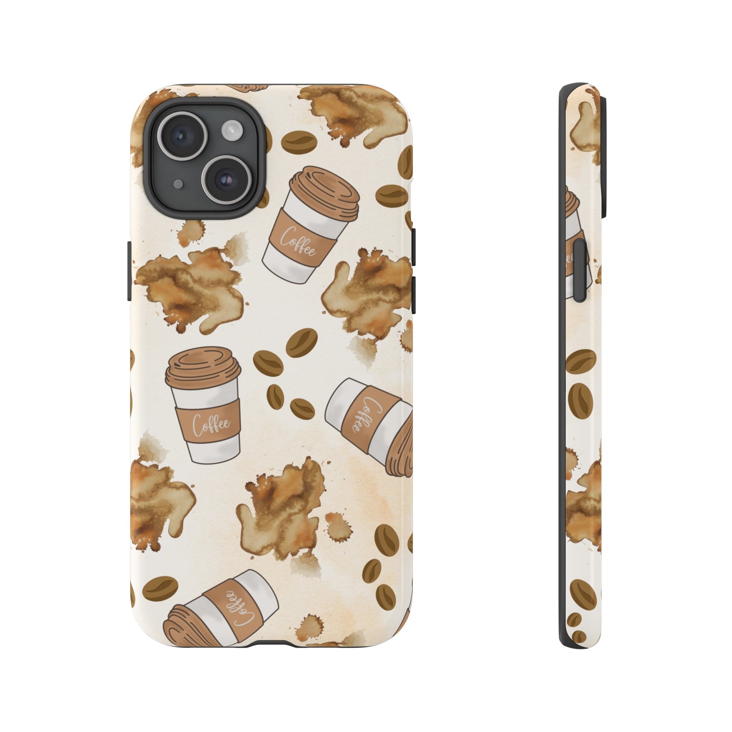 Coffee Wallpaper Phone Case | iPhone 15 Plus/ Pro, 14, 13, 12| Google Pixel 7, Pro, 5| Samsung Galaxy S23 All Major Phone Models