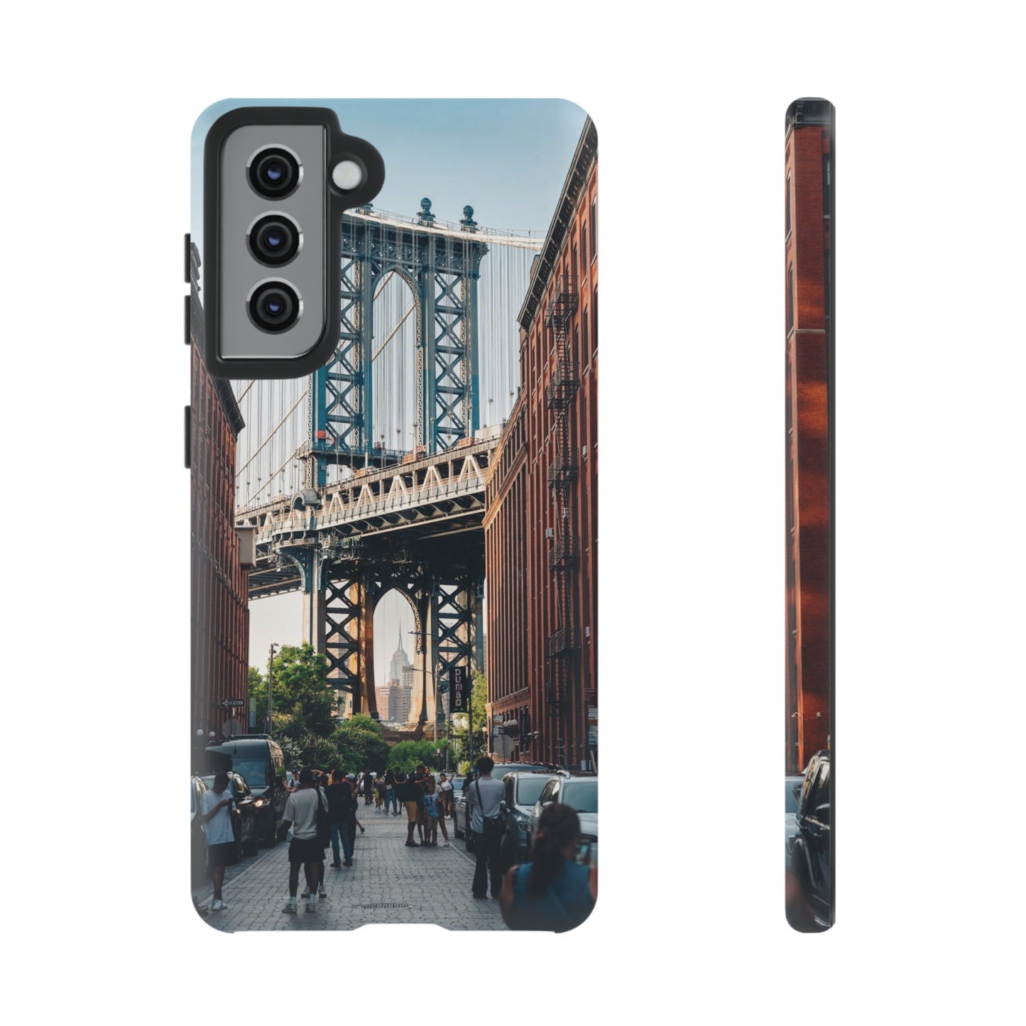 Stunning Brooklyn Bridge Wallpaper Phone Case | iPhone 15 Plus/ Pro, 14, 13, 12| Google Pixel 7, Pro, 5| Samsung Galaxy S23 All Major Phone Models