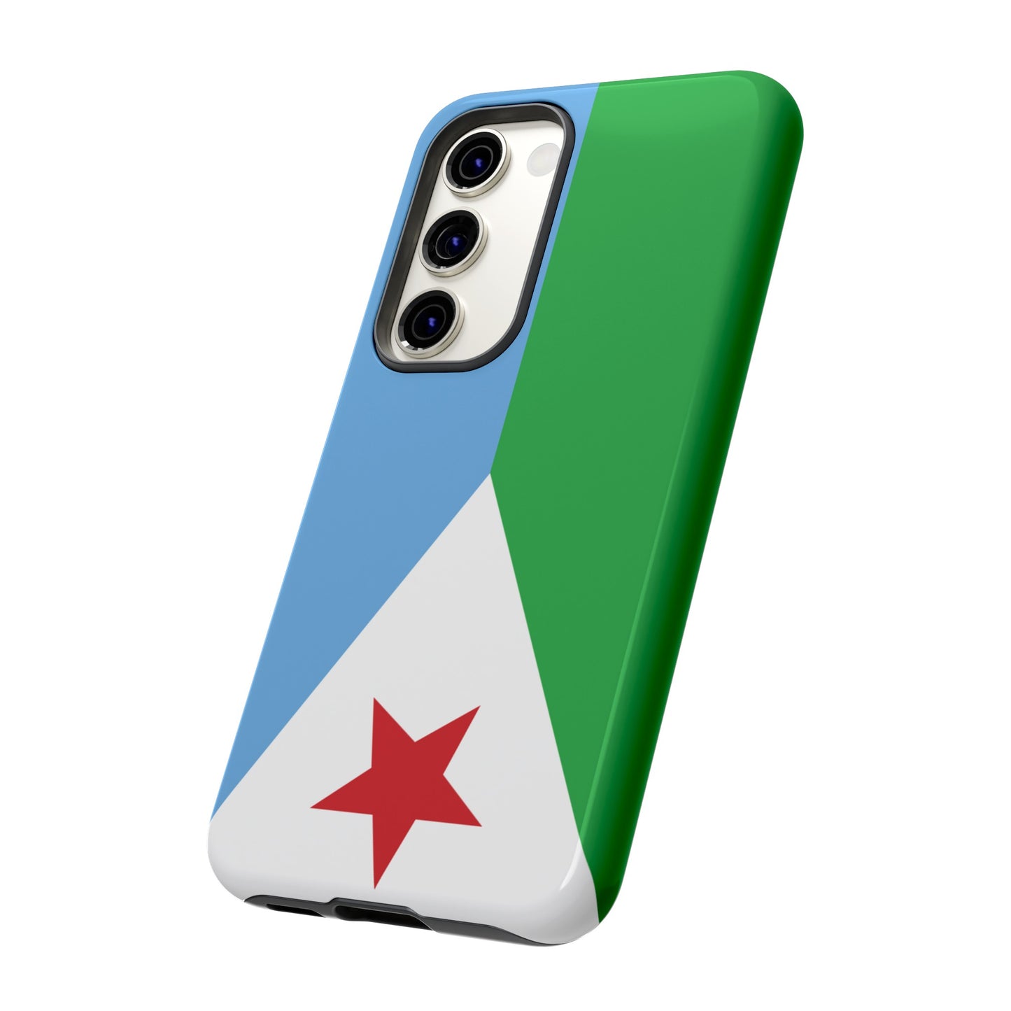 Djibouti Flag Phone Case | iPhone 15 Plus/ Pro, 14, 13, 12| Google Pixel 7, Pro, 5| Samsung Galaxy S23 All Major Phone Models