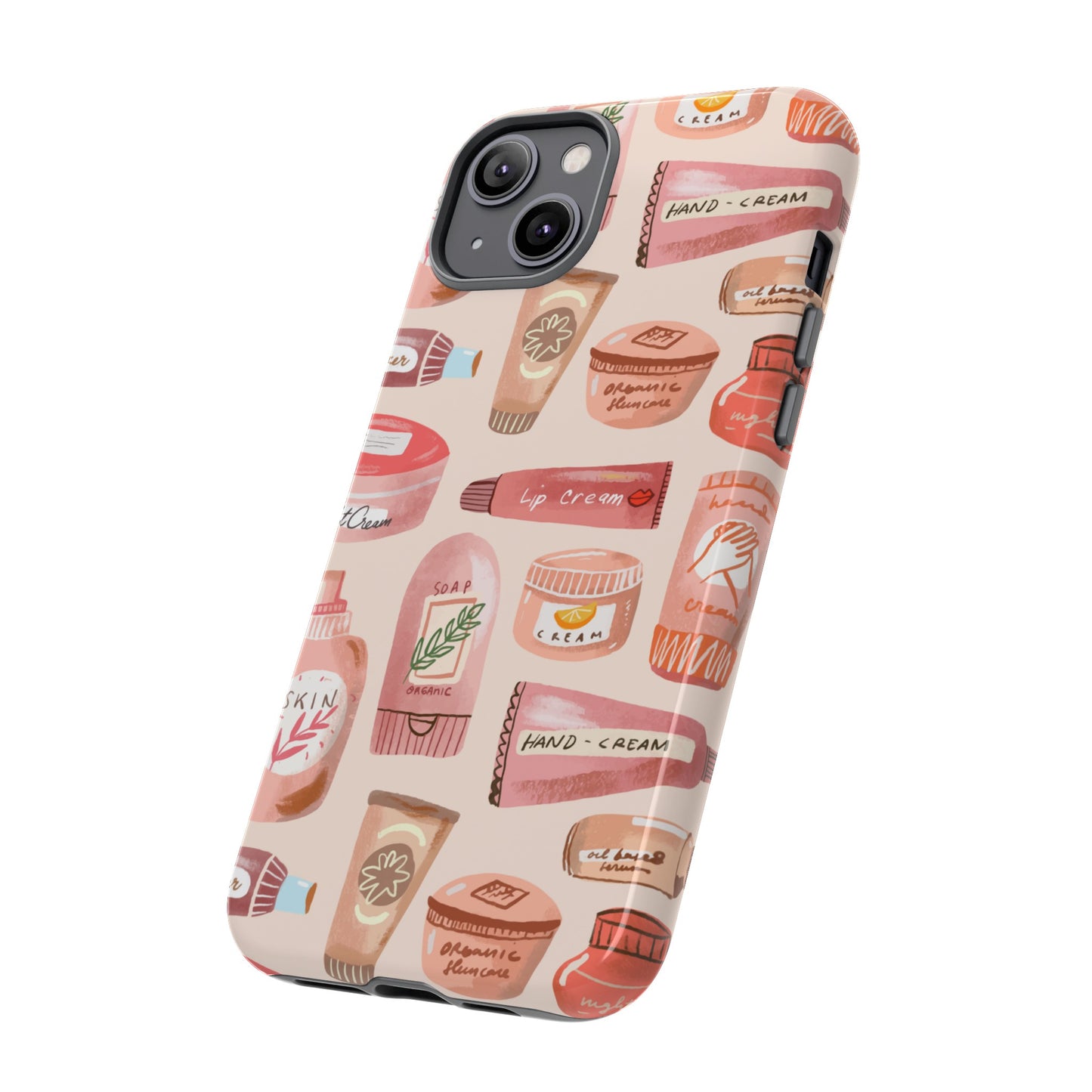 Skin Care Wallpaper Phone Case | iPhone 15 Plus/ Pro, 14, 13, 12| Google Pixel 7, Pro, 5| Samsung Galaxy S23 All Major Phone Models