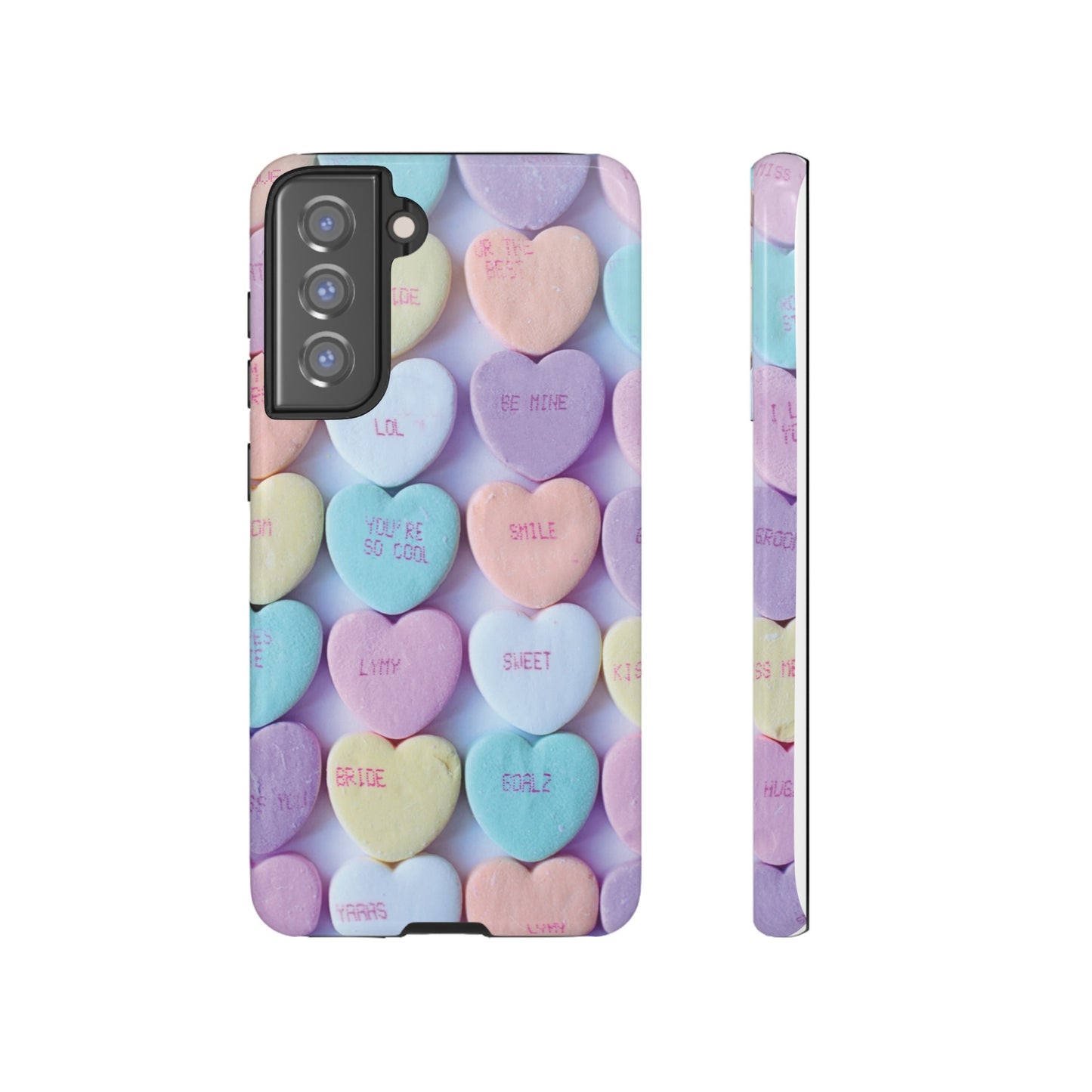 Hearts Valentine's Day Wallpaper Phone Case | iPhone 15 Plus/ Pro, 14, 13, 12| Google Pixel 7, Pro, 5| Samsung Galaxy S23 All Major Phone Models