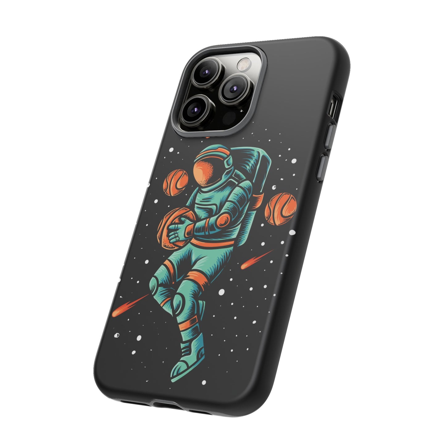 Space Basketball Phone Case | iPhone 15 Plus/ Pro, 14, 13, 12| Google Pixel 7, Pro, 5| Samsung Galaxy S23 All Major Phone Models