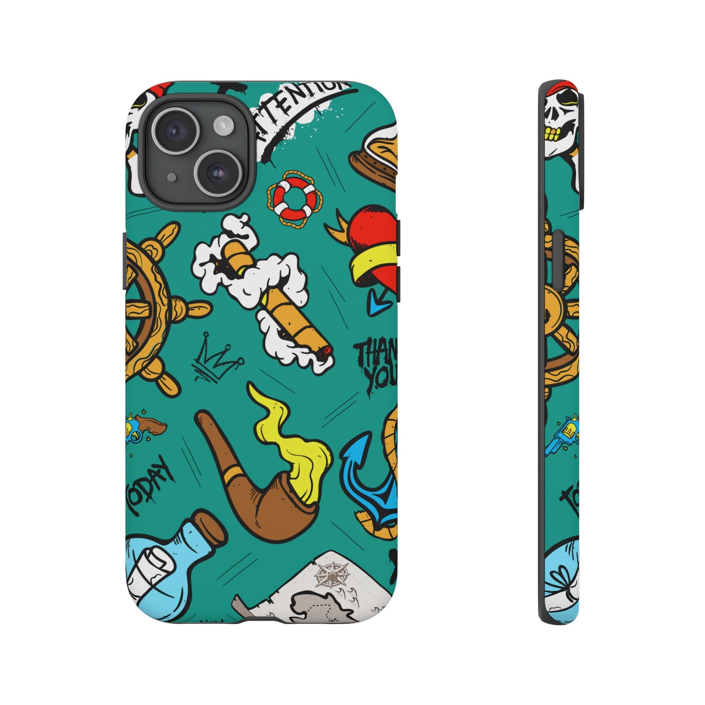 Pirate Wallpaper Phone Case | iPhone 15 Plus/ Pro, 14, 13, 12| Google Pixel 7, Pro, 5| Samsung Galaxy S23 All Major Phone Models