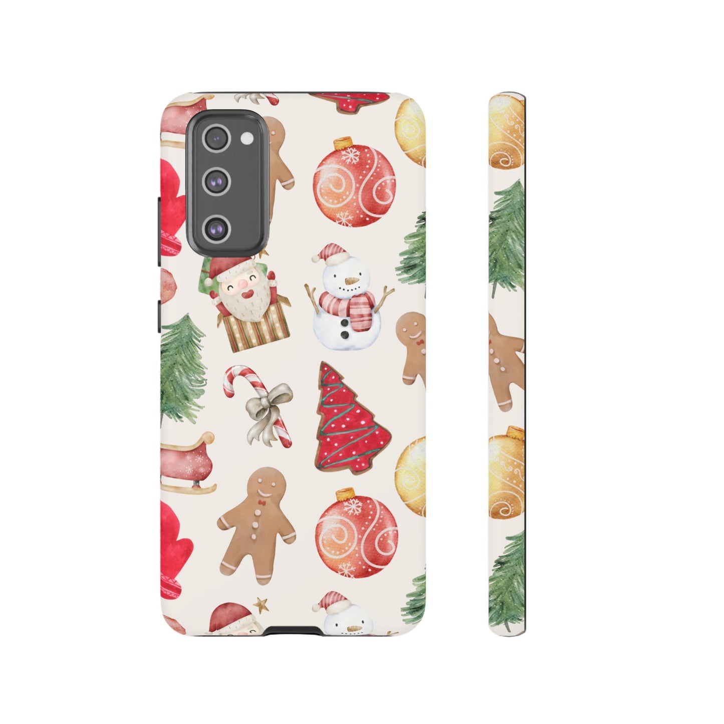 Collage Christmas Wallpaper Phone Case | iPhone 15 Plus/ Pro, 14, 13, 12| Google Pixel 7, Pro, 5| Samsung Galaxy S23 All Major Phone Models