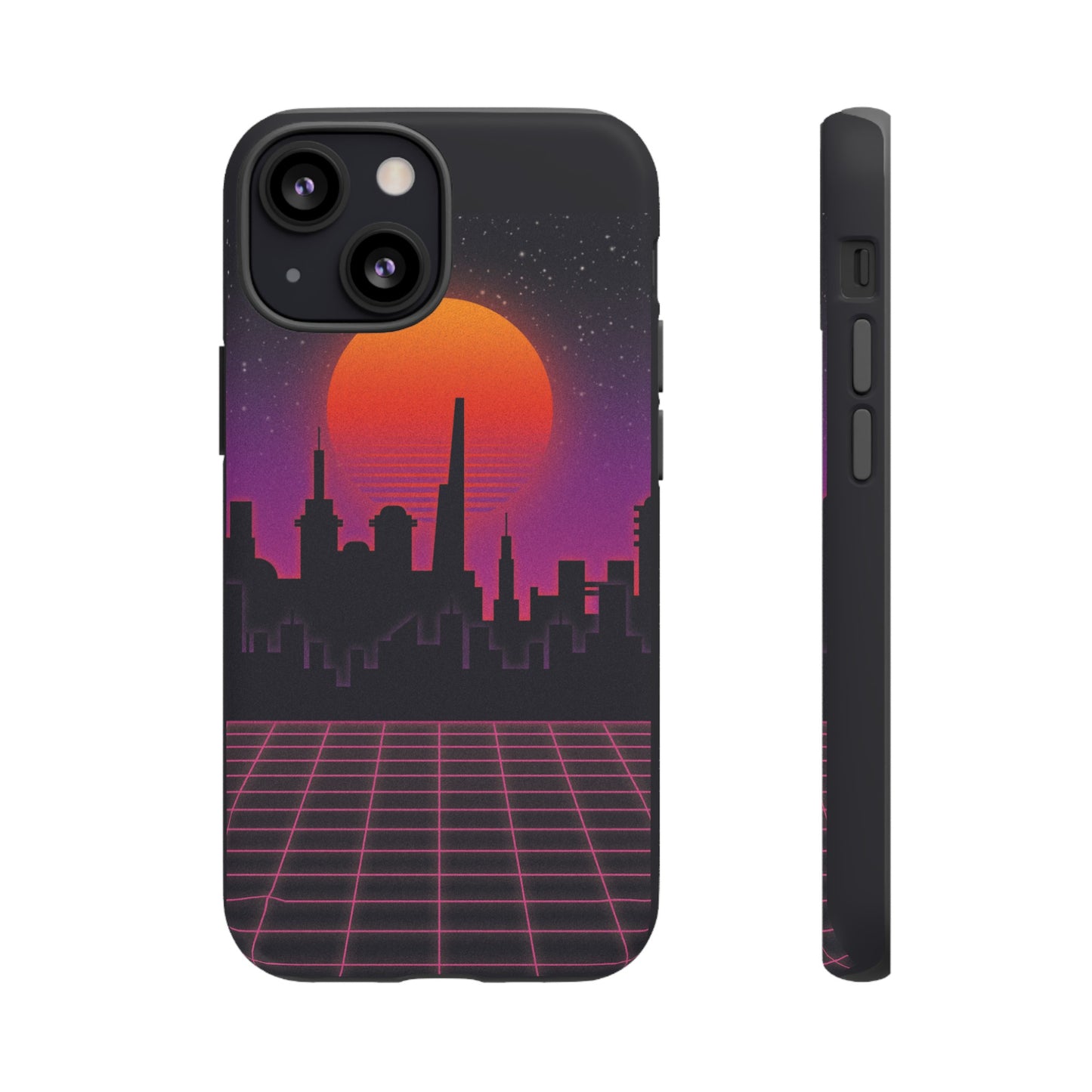 Retro City Phone Case | iPhone 15 Plus/ Pro, 14, 13, 12| Google Pixel 7, Pro, 5| Samsung Galaxy S23 All Major Phone Models