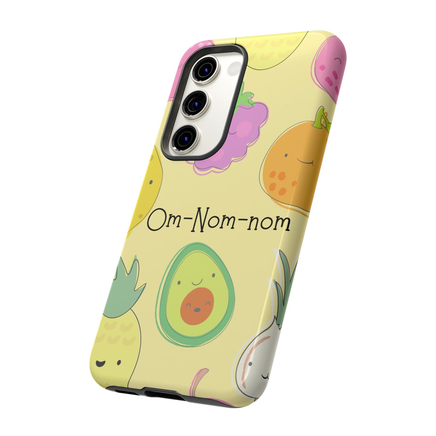 Om-Nom-Nom Phone Case | iPhone 15 Plus/ Pro, 14, 13, 12| Google Pixel 7, Pro, 5| Samsung Galaxy S23 All Major Phone Models