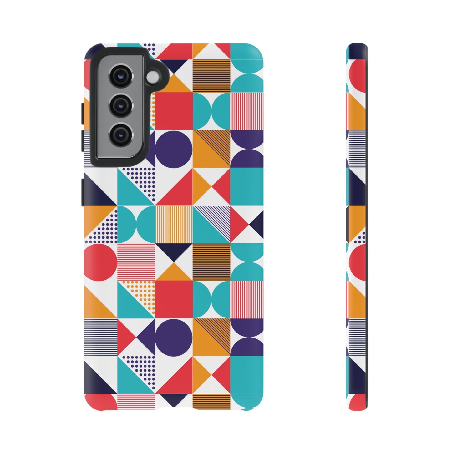 Geometric Patterned Wallpaper Phone Case | iPhone 15 Plus/ Pro, 14, 13, 12| Google Pixel 7, Pro, 5|Samsung Galaxy S23 All Major Phone Models