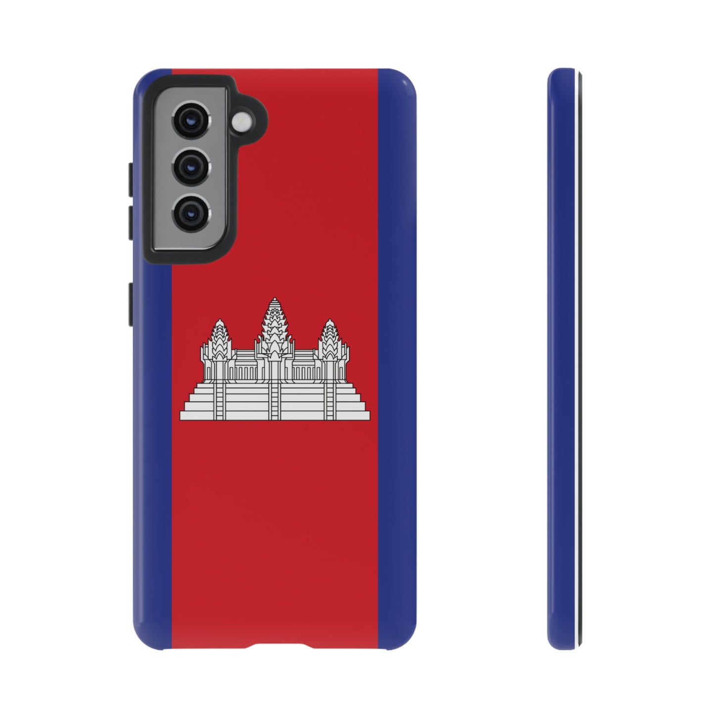 Cambodia Flag Phone Case | iPhone 15 Plus/ Pro, 14, 13, 12| Google Pixel 7, Pro, 5| Samsung Galaxy S23 All Major Phone Models