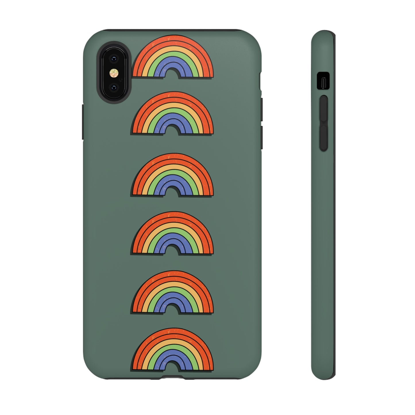 Rainbow Wallpaper Phone Case | iPhone 15 Plus/ Pro, 14, 13, 12| Google Pixel 7, Pro, 5| Samsung Galaxy S23 All Major Phone Models