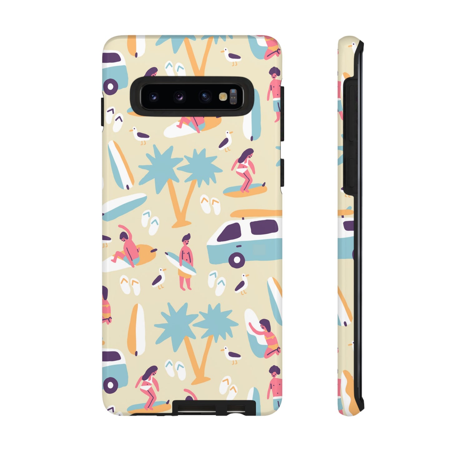 Surfers Wallpaper Phone Case | iPhone 15 Plus/ Pro, 14, 13, 12| Google Pixel 7, Pro, 5| Samsung Galaxy S23 All Major Phone Models