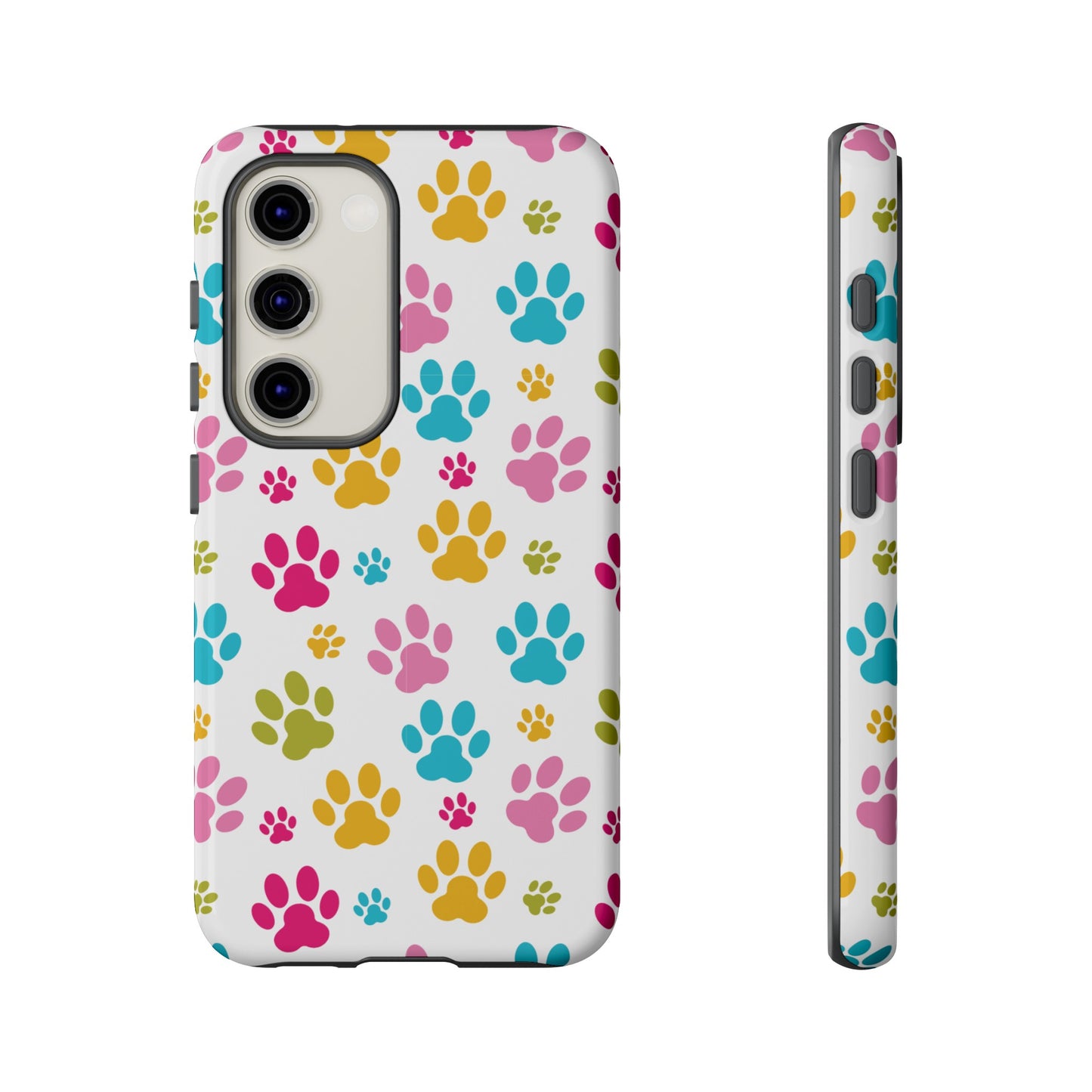 Dog Paw Wallpaper Phone Case | iPhone 15 Plus/ Pro, 14, 13, 12| Google Pixel 7, Pro, 5| Samsung Galaxy S23 All Major Phone Models