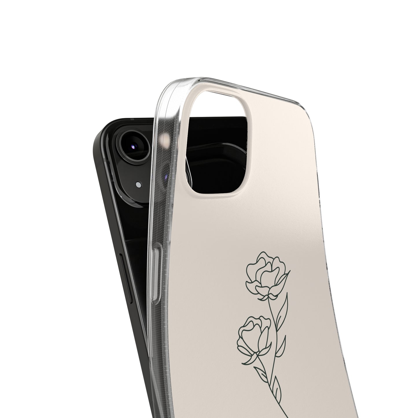 Simple Rose Phone Case | iPhone 15 Plus/ Pro, 14, 13, 12| Google Pixel 7, Pro, 5| Samsung Galaxy S23 All Major Phone Models