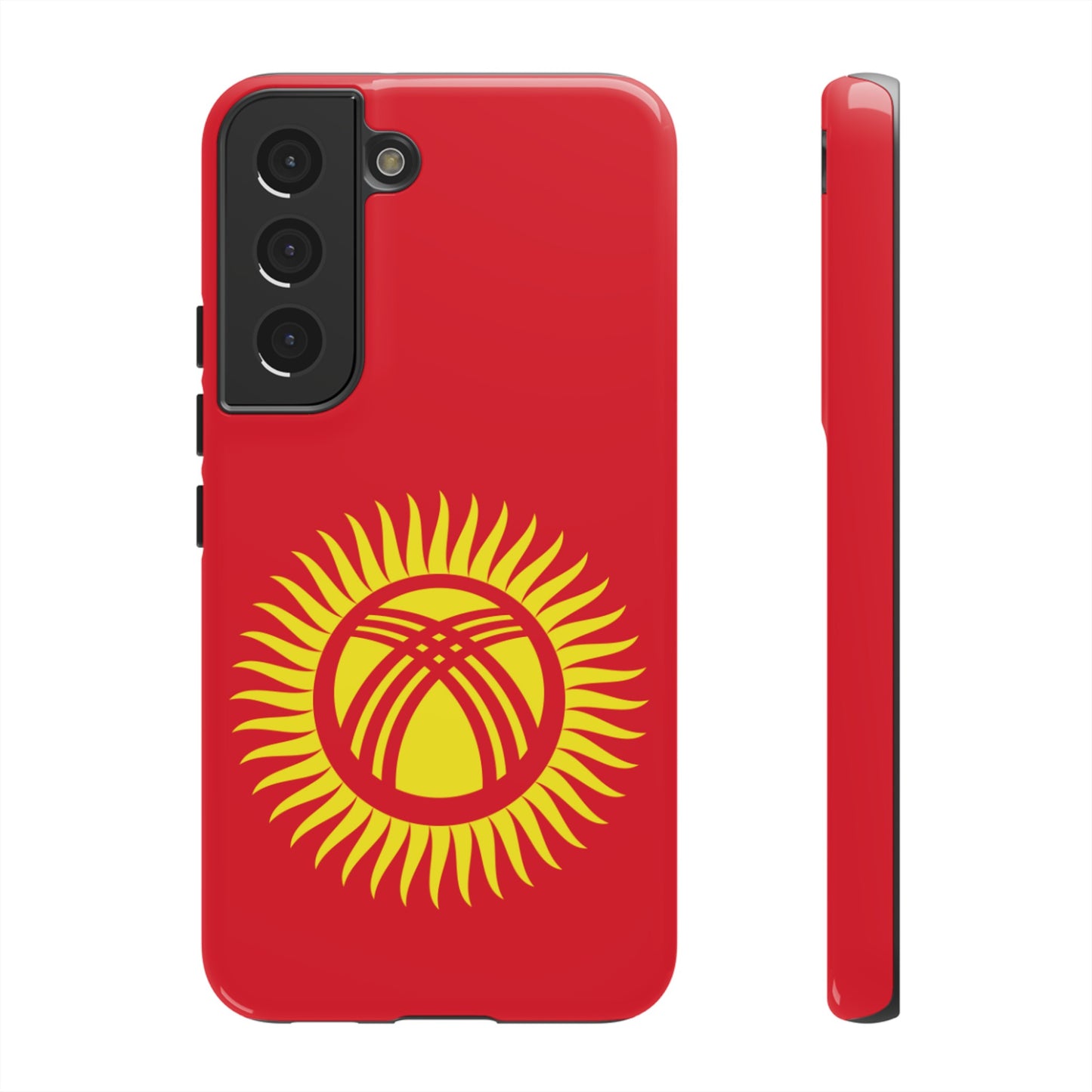 Kyrgyzstan Flag Phone Case | iPhone 15 Plus/ Pro, 14, 13, 12| Google Pixel 7, Pro, 5| Samsung Galaxy S23 All Major Phone Models