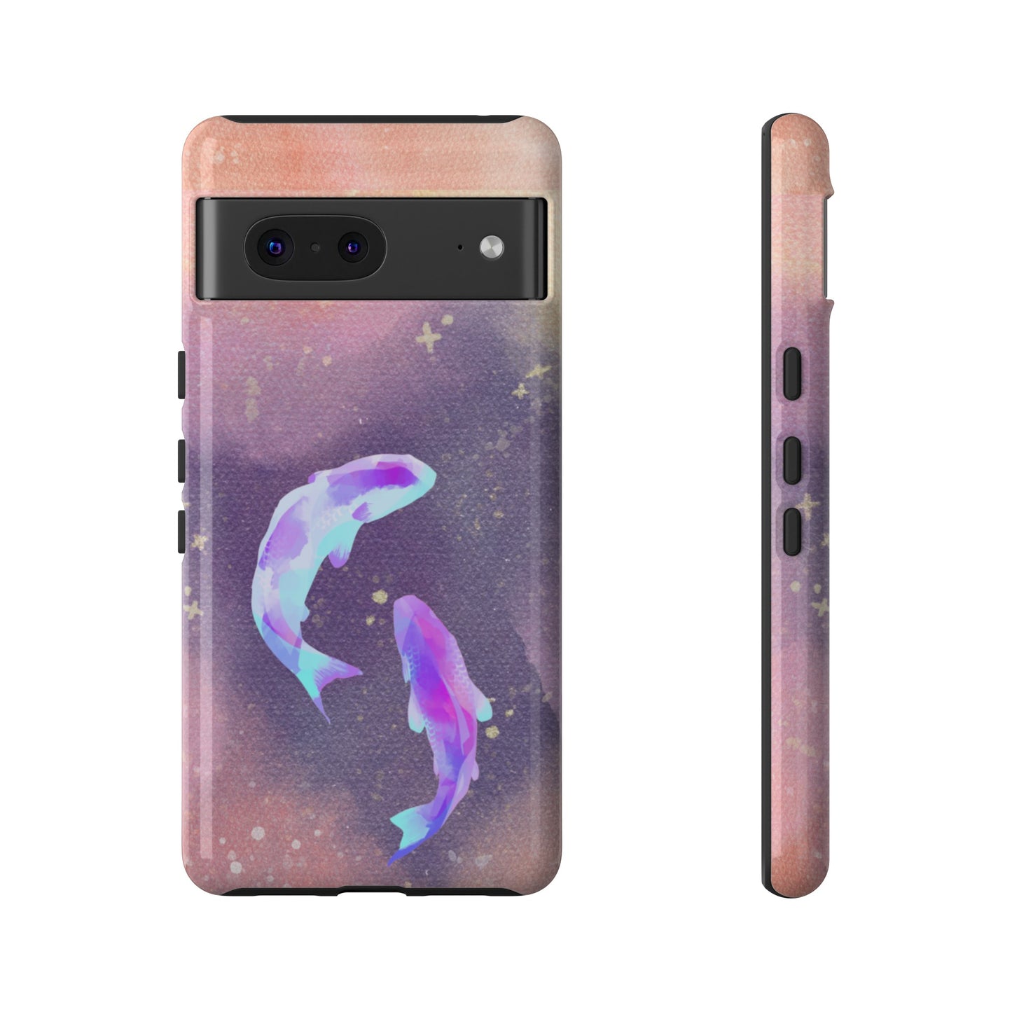 Cosmic Koi Phone Case | iPhone 15 Plus/ Pro, 14, 13, 12| Google Pixel 7, Pro, 5| Samsung Galaxy S23 All Major Phone Models