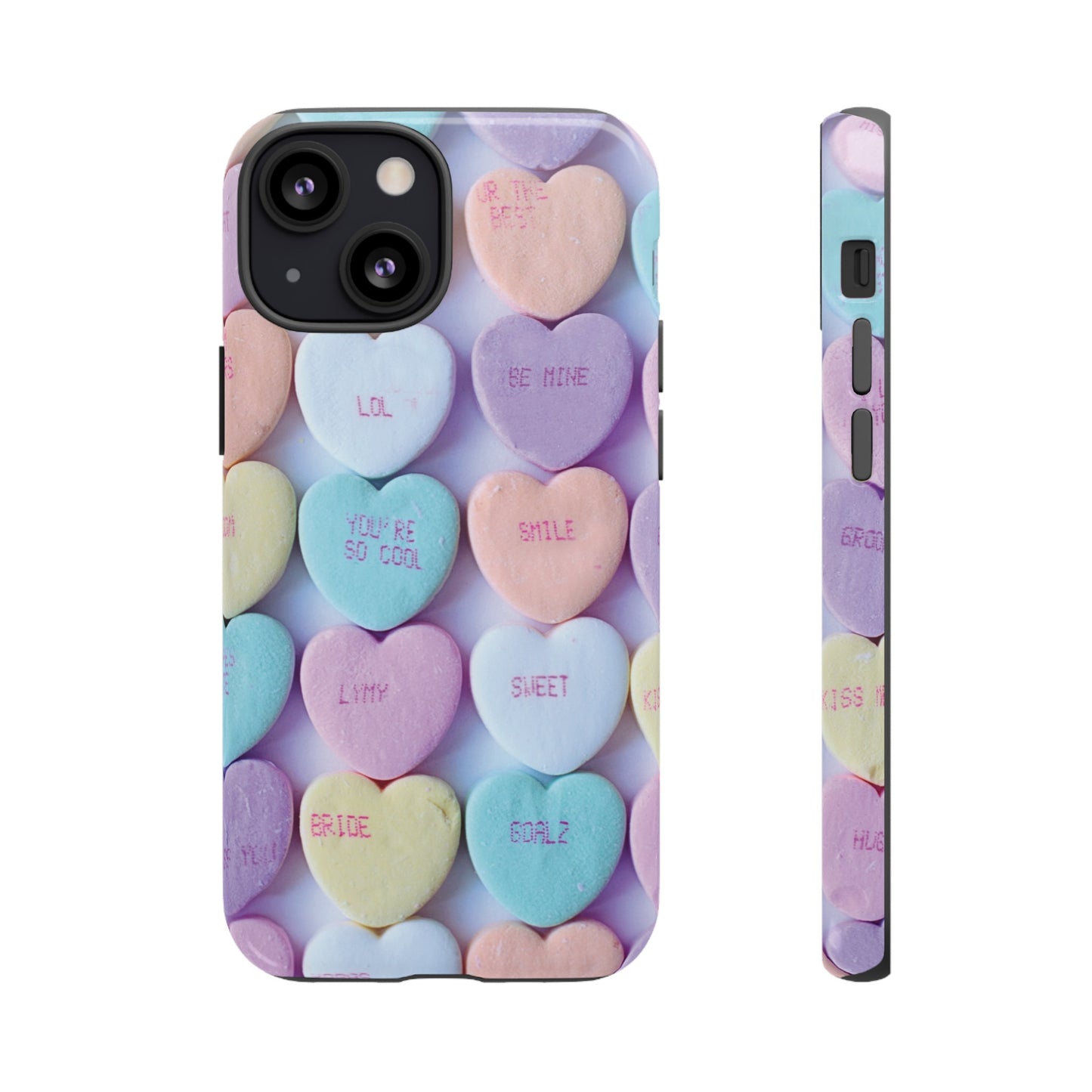 Hearts Valentine's Day Wallpaper Phone Case | iPhone 15 Plus/ Pro, 14, 13, 12| Google Pixel 7, Pro, 5| Samsung Galaxy S23 All Major Phone Models