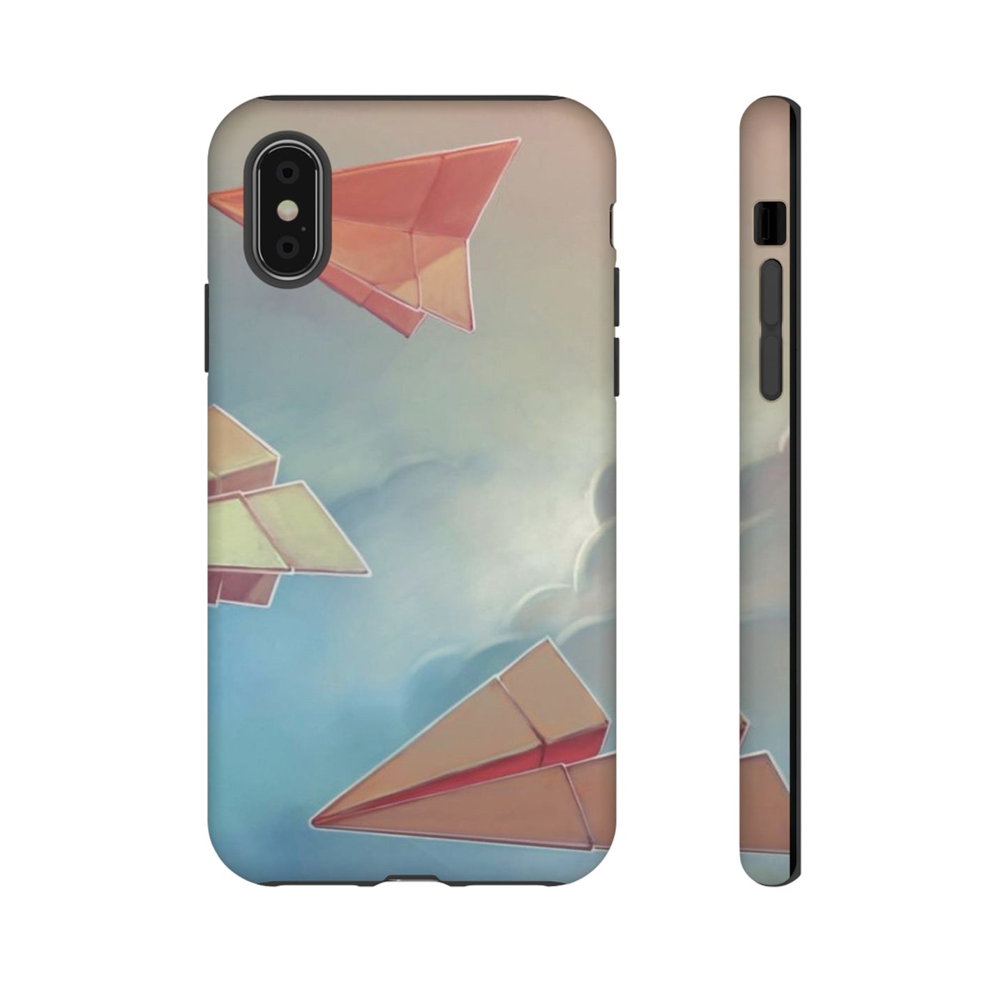 Paper Plane Wallpaper Phone Case | iPhone 15 Plus/ Pro, 14, 13, 12| Google Pixel 7, Pro, 5| Samsung Galaxy S23 All Major Phone Models