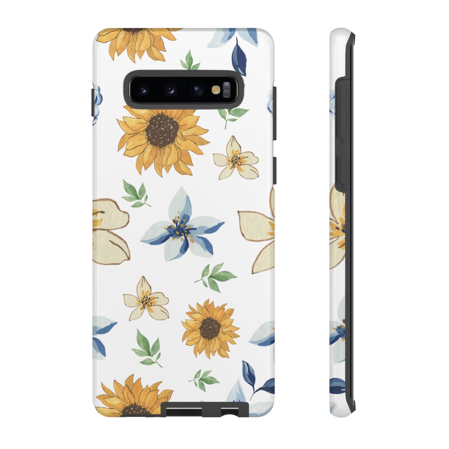 Beautiful Watercolour Flower Wallpaper Phone Case | iPhone 15 Plus/ Pro, 14, 13, 12| Google Pixel 7, Pro, 5| Samsung Galaxy S23 All Major Phone Models