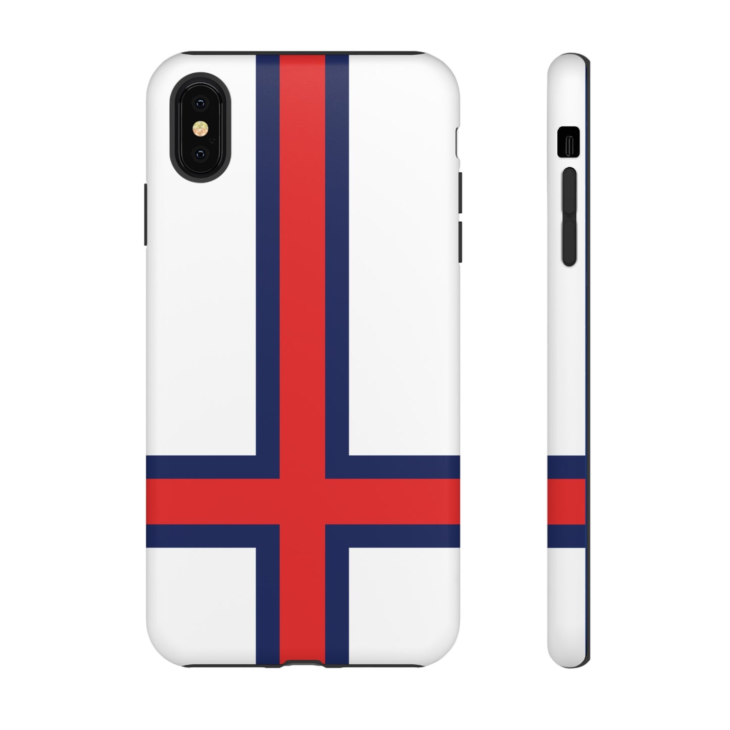 Faroe Island Denmark Flag Phone Case | iPhone 15 Plus/ Pro, 14, 13, 12| Google Pixel 7, Pro, 5| Samsung Galaxy S23 All Major Phone Models