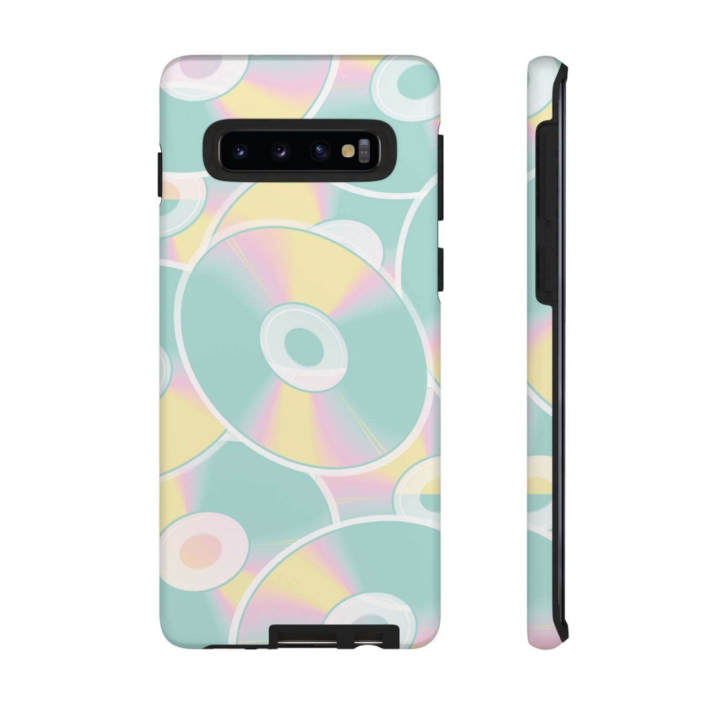 90's CD Wallpaper Phone Case | iPhone 15 Plus/ Pro, 14, 13, 12| Google Pixel 7, Pro, 5| Samsung Galaxy S23 All Major Phone Models