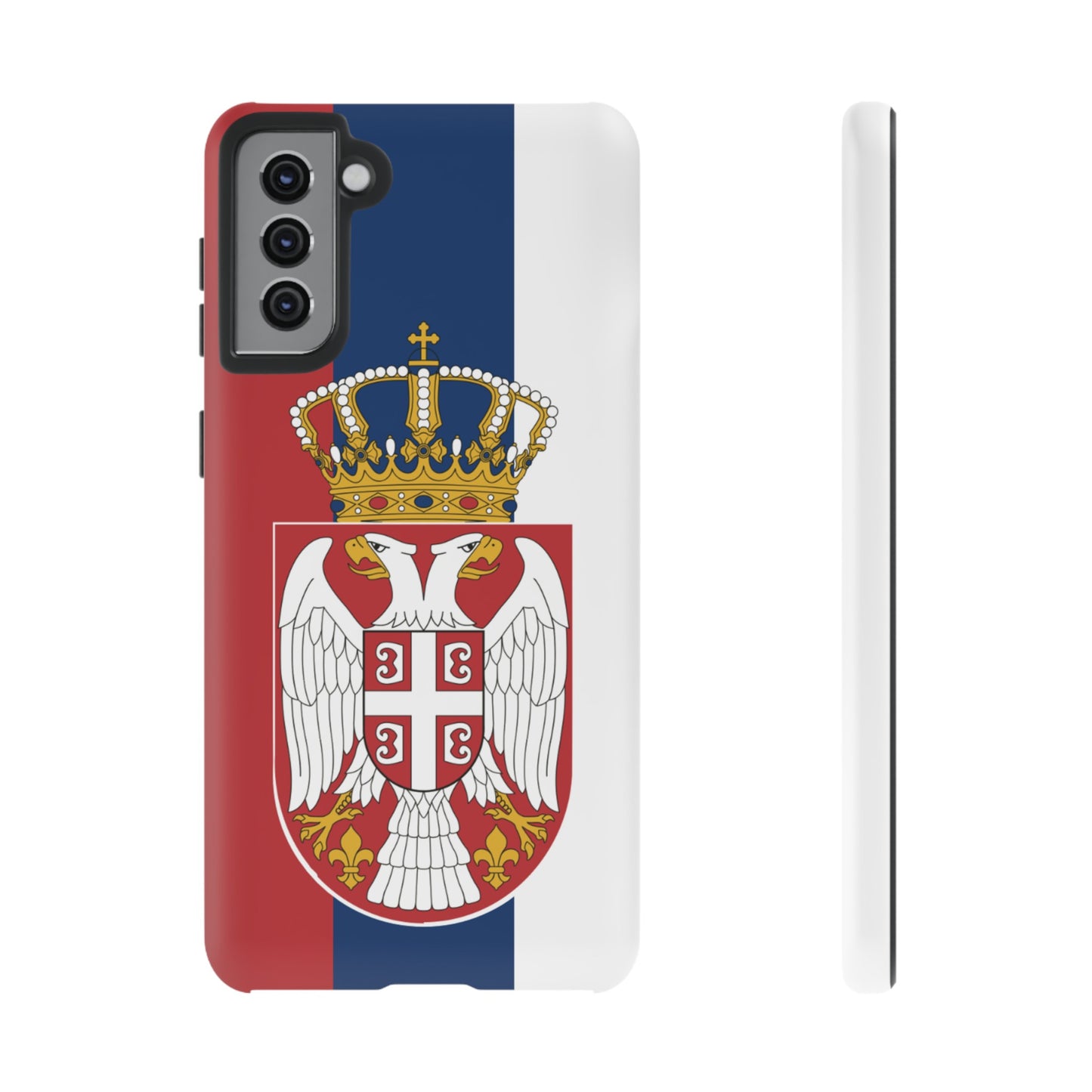 Serbia Flag Phone Case | iPhone 15 Plus/ Pro, 14, 13, 12| Google Pixel 7, Pro, 5| Samsung Galaxy S23 All Major Phone Models