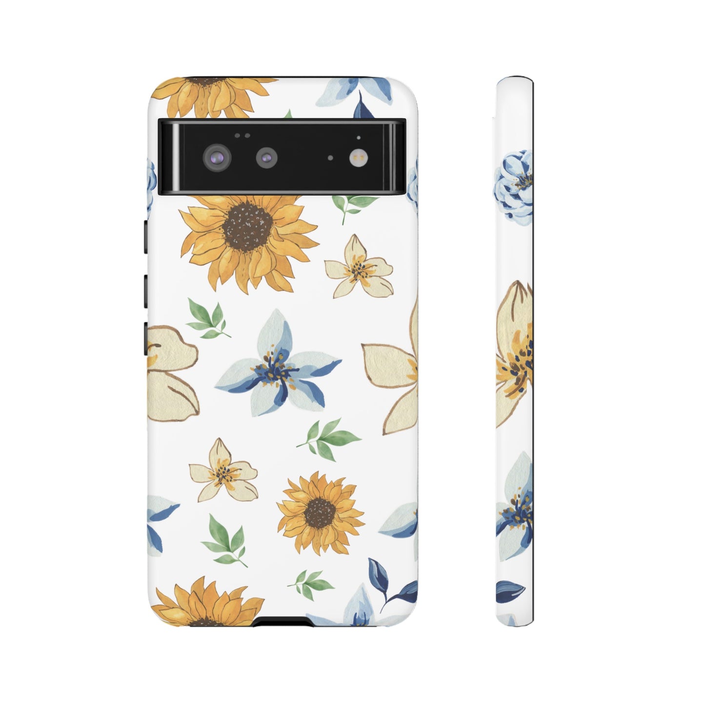 Beautiful Watercolour Flower Wallpaper Phone Case | iPhone 15 Plus/ Pro, 14, 13, 12| Google Pixel 7, Pro, 5| Samsung Galaxy S23 All Major Phone Models