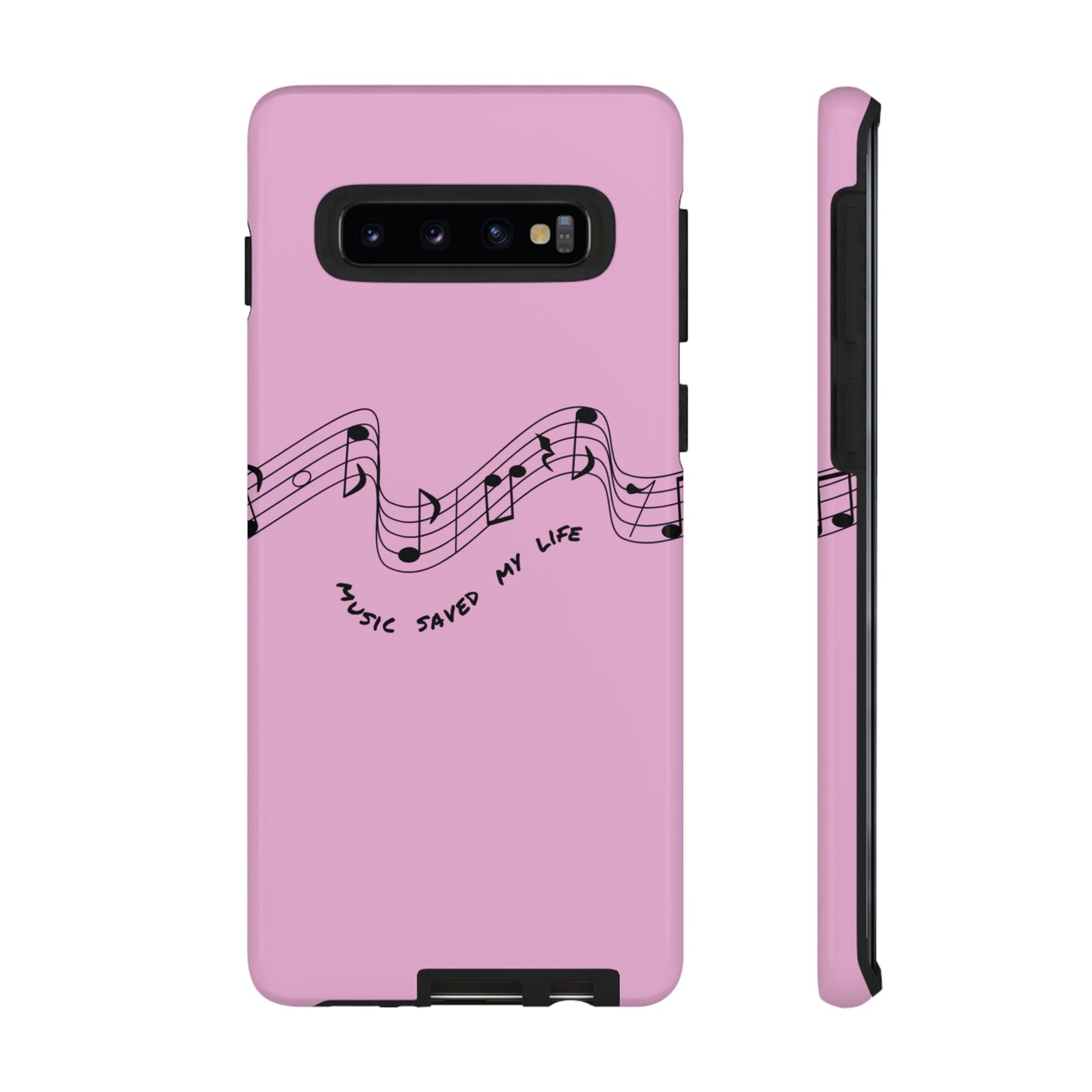 Music Saved My Life Wallpaper Phone Case | iPhone 15 Plus/ Pro, 14, 13, 12| Google Pixel 7, Pro, 5| Samsung Galaxy S23 All Major Phone Models