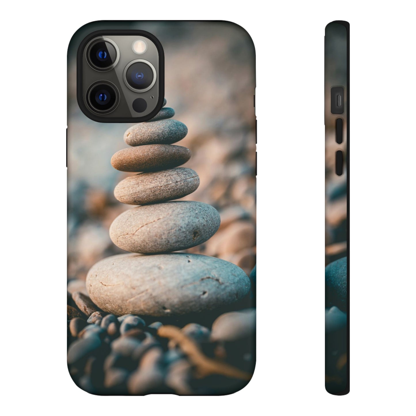 Rock Stack Wallpaper Phone Case | iPhone 15 Plus/ Pro, 14, 13, 12| Google Pixel 7, Pro, 5| Samsung Galaxy S23 All Major Phone Models